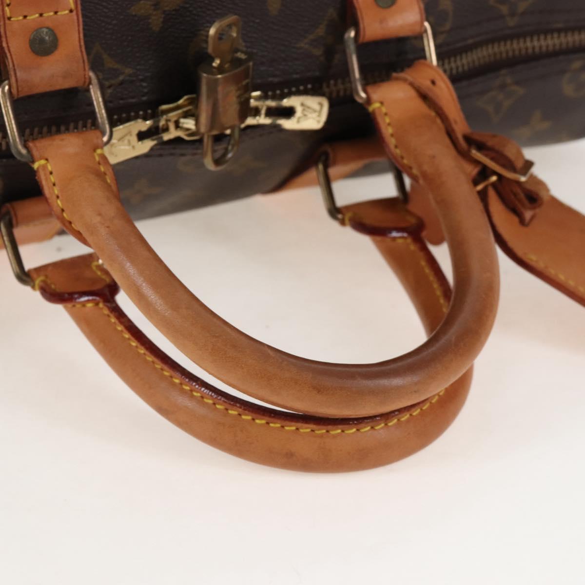 LOUIS VUITTON Monogram Keepall 45 Boston Bag M41428 LV Auth 205274V