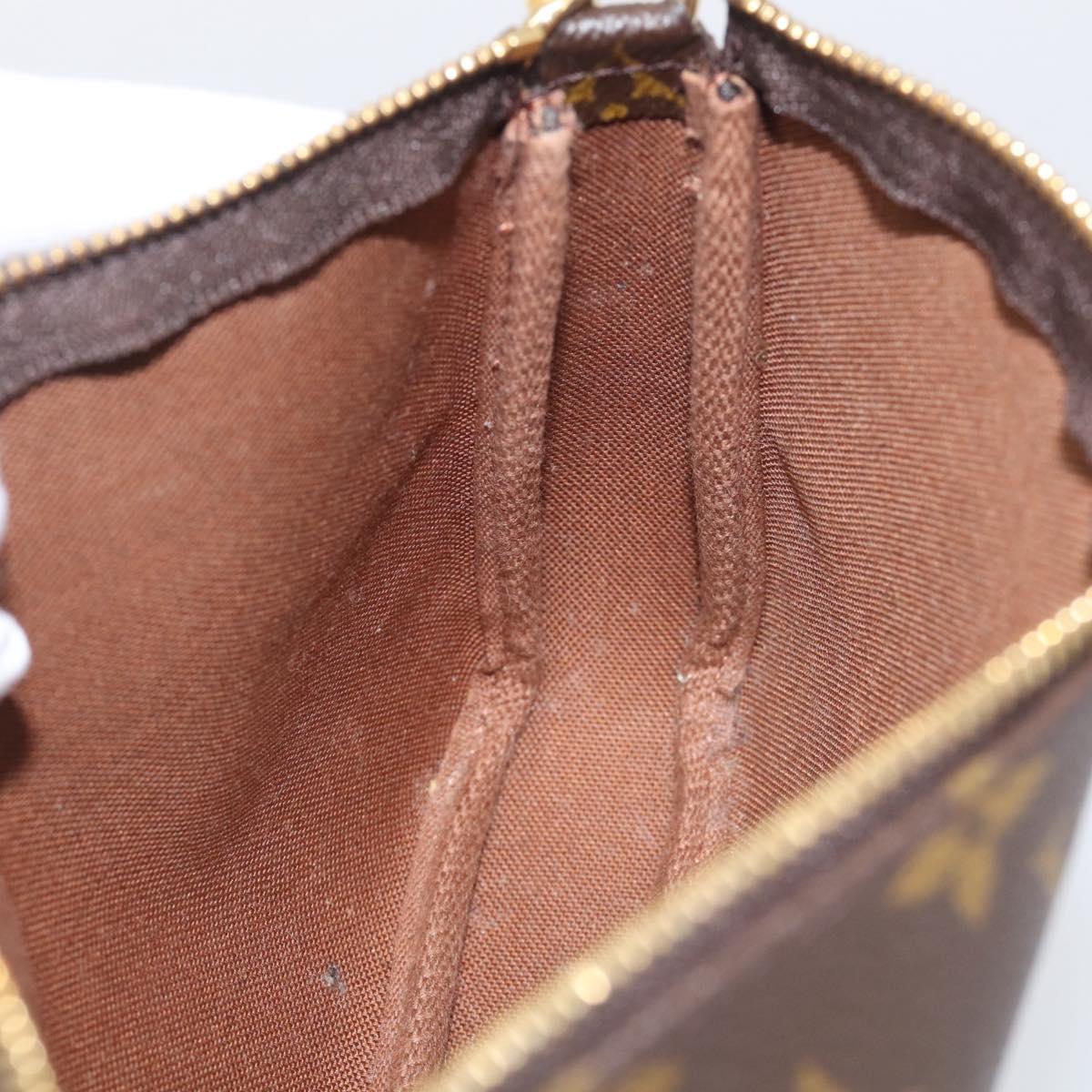 LOUIS VUITTON Monogram Pochette Accessoires Pouch M51980 LV Auth 205315V