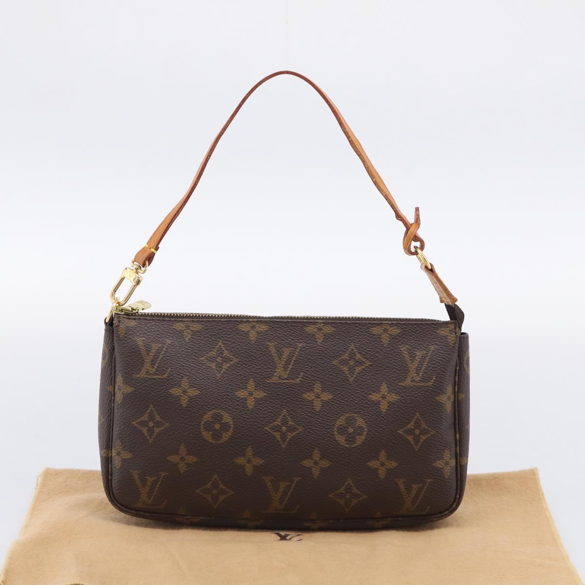 LOUIS VUITTON Monogram Pochette Accessoires Pouch M51980 LV Auth 205315V