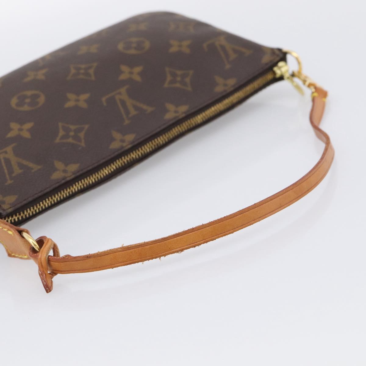 LOUIS VUITTON Monogram Pochette Accessoires Pouch M51980 LV Auth 205315V