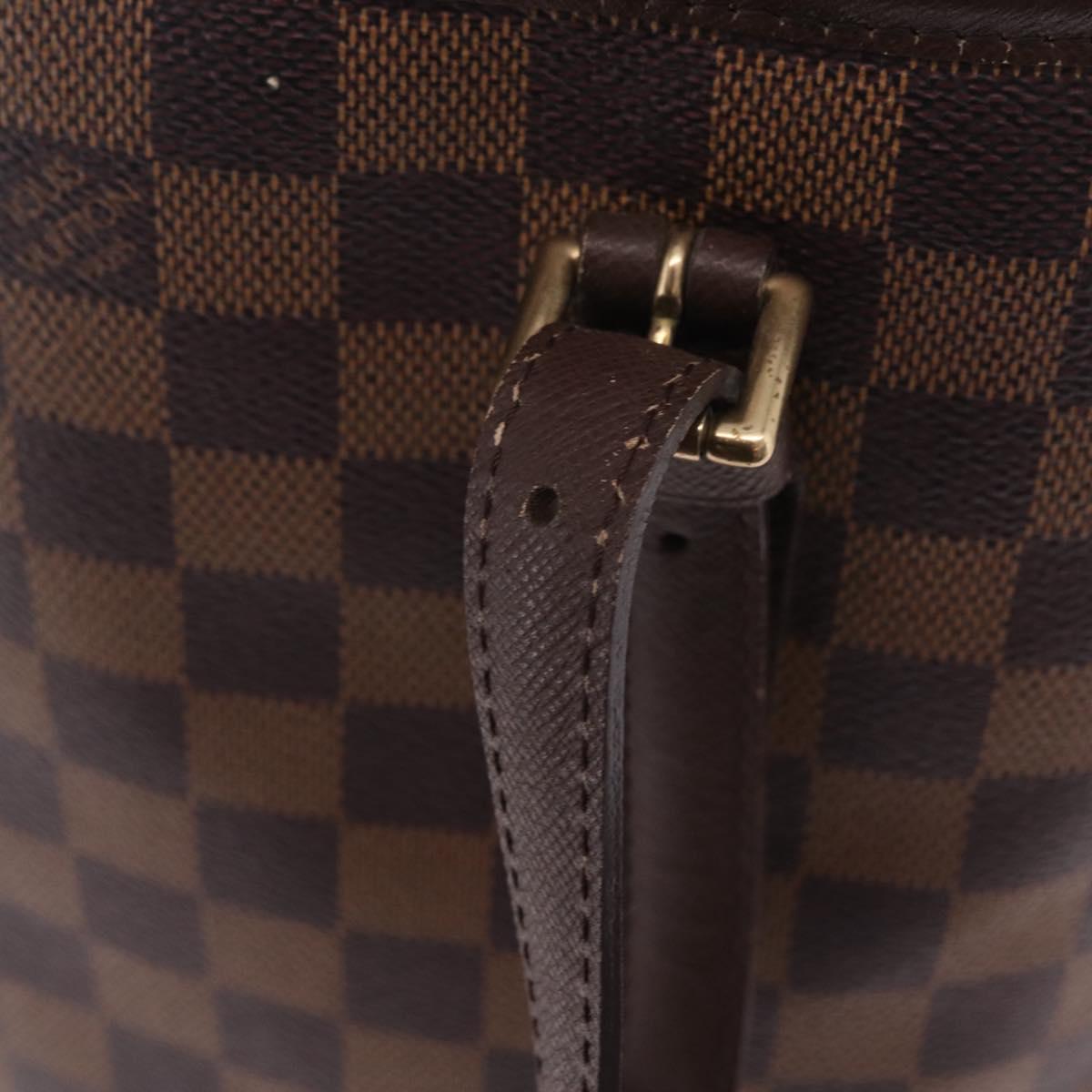 LOUIS VUITTON Damier Ebene Marais Shoulder Bag N42240 LV Auth 205338V
