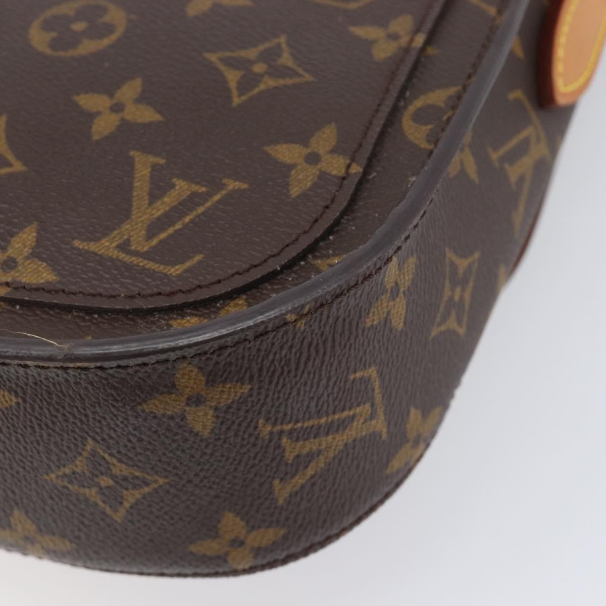 LOUIS VUITTON Monogram Saint Cloud GM Shoulder Bag M51242 LV Auth 205353V