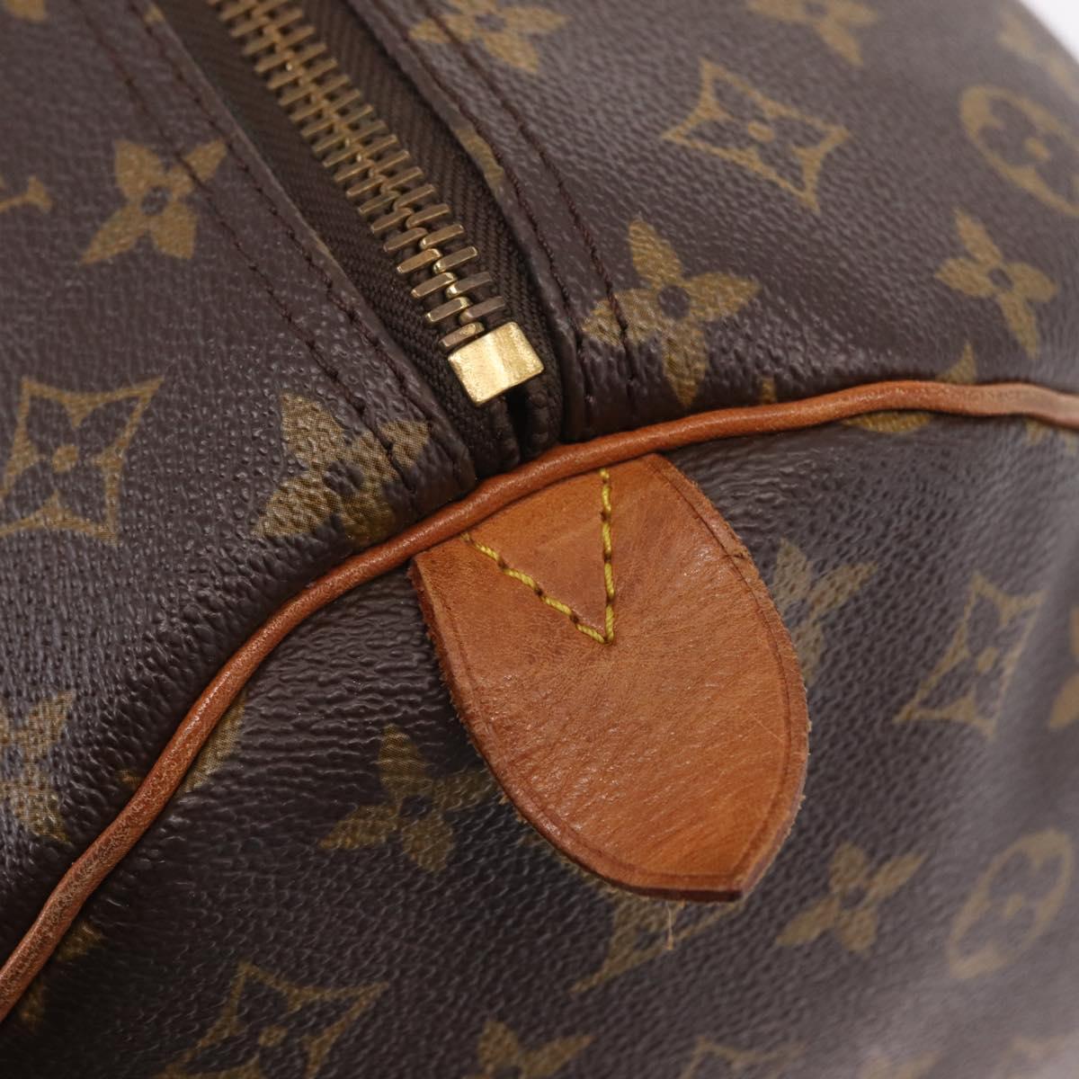 LOUIS VUITTON Monogram Keepall 60 Boston Bag M41422 LV Auth 205364V