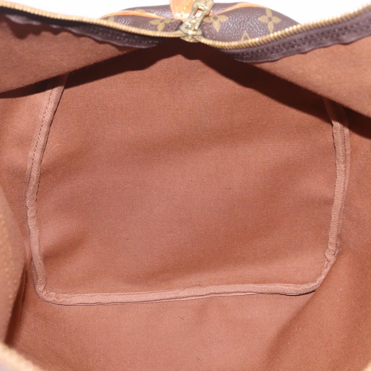 LOUIS VUITTON Monogram Keepall 60 Boston Bag M41422 LV Auth 205364V