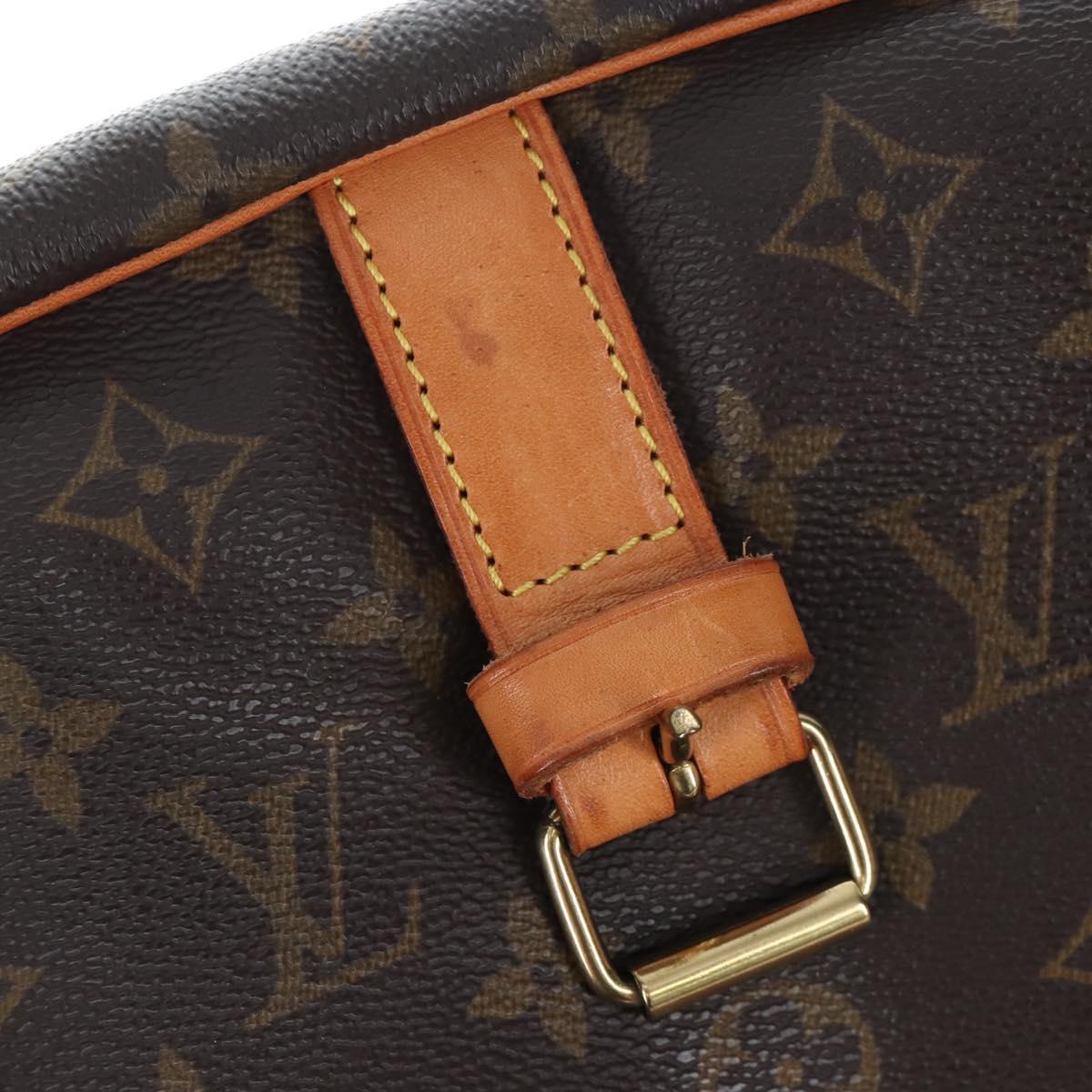 LOUIS VUITTON Monogram Saumur 35 Shoulder Bag M42254 LV Auth 205365V