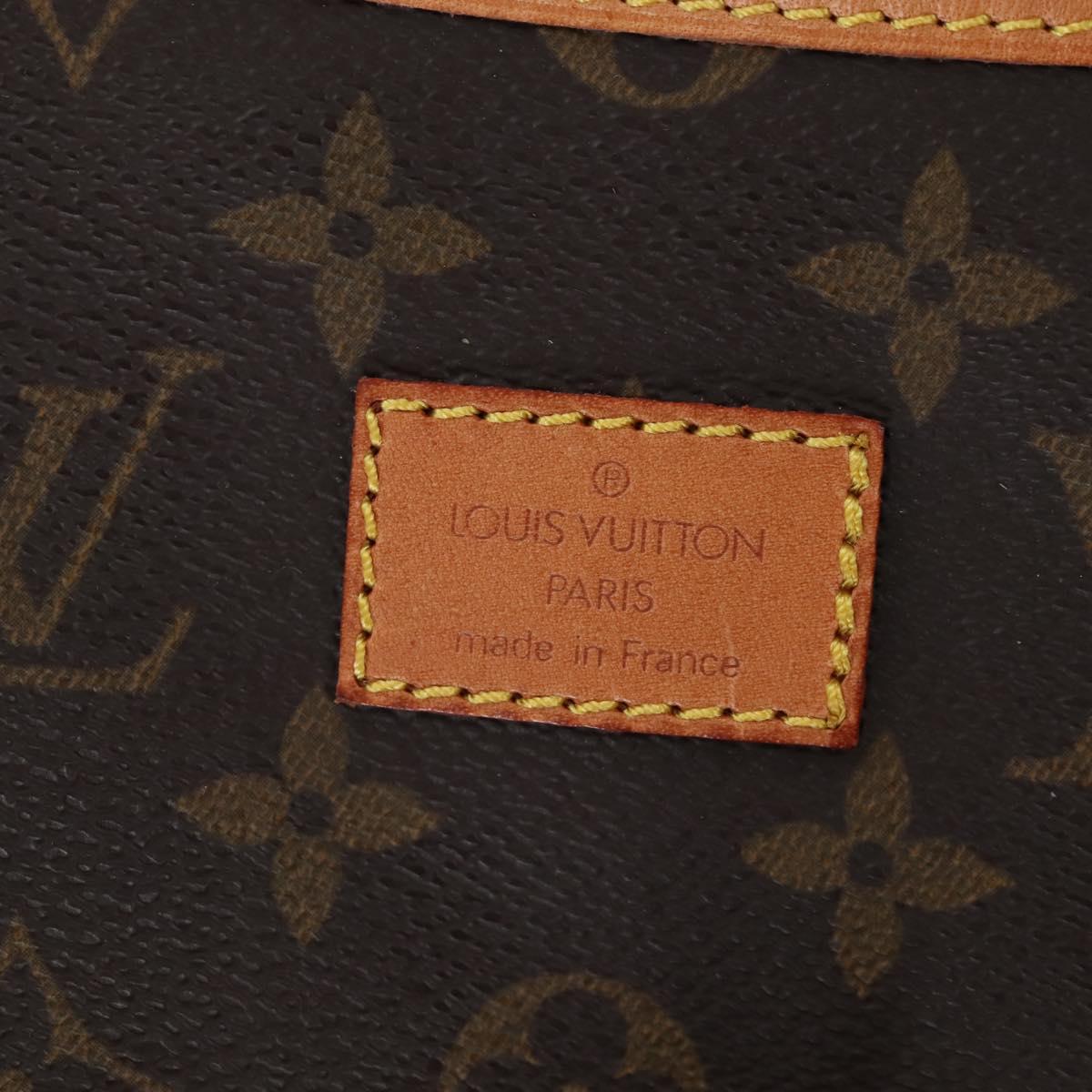 LOUIS VUITTON Monogram Saumur 35 Shoulder Bag M42254 LV Auth 205365V