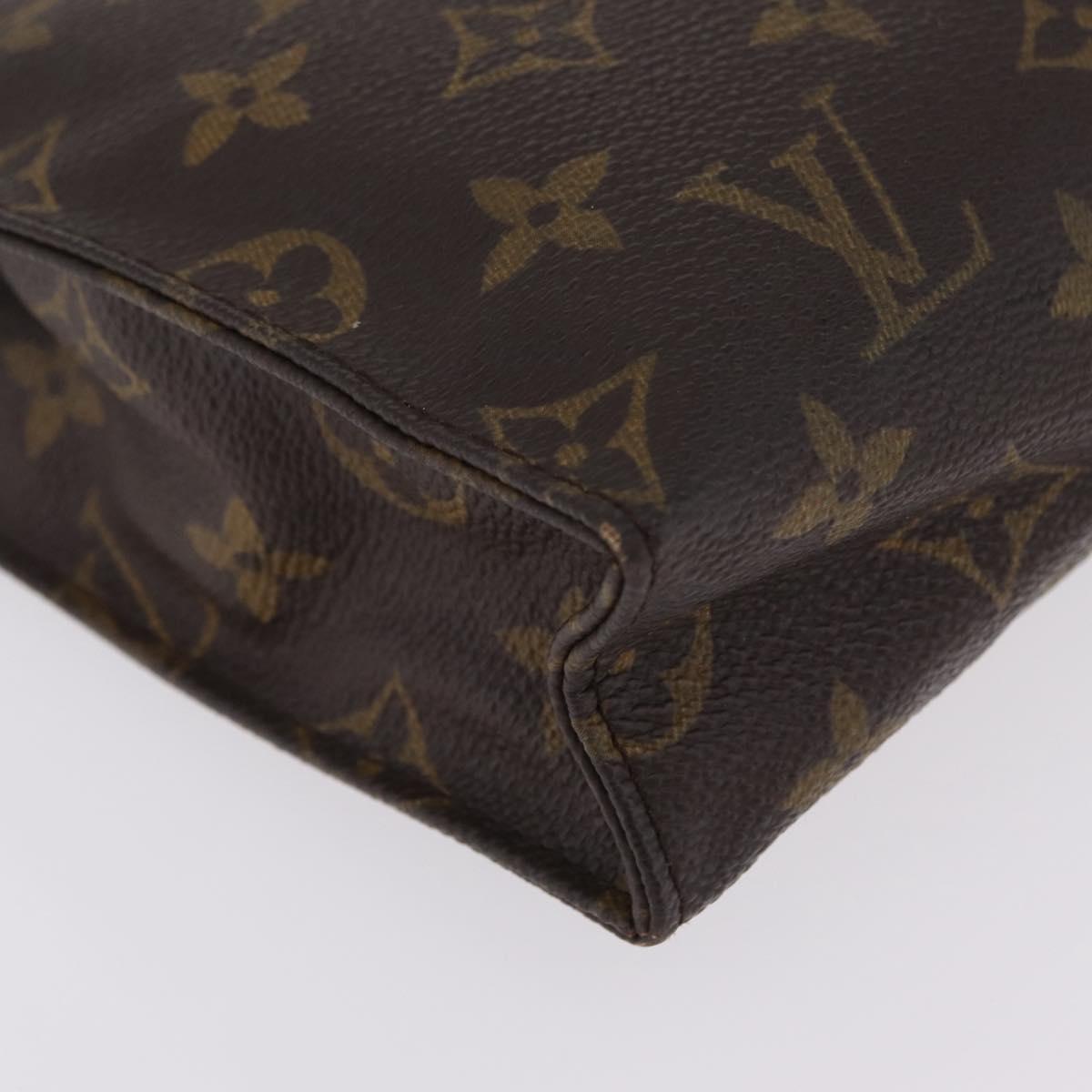 LOUIS VUITTON Monogram Poche Toilette 26 Pouch M47542 LV Auth 205387A