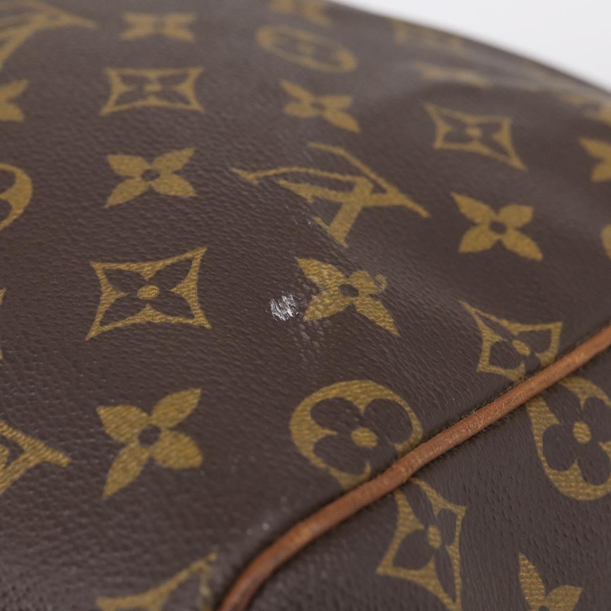 LOUIS VUITTON Monogram Keepall 55 Boston Bag M41424 LV Auth 205401V