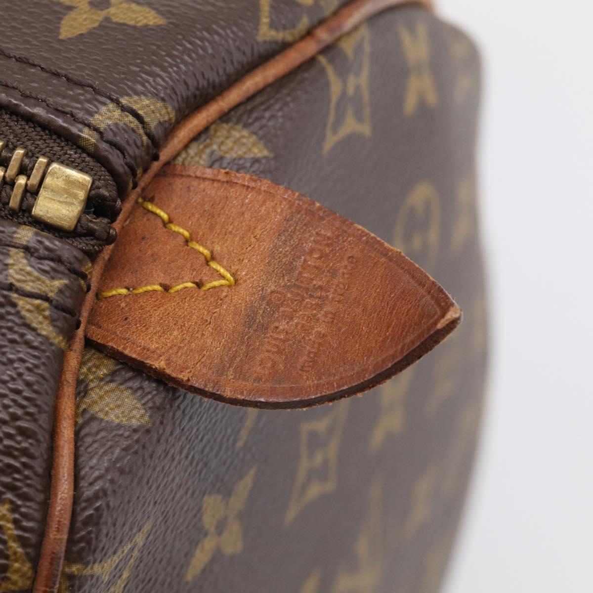 LOUIS VUITTON Monogram Keepall 55 Boston Bag M41424 LV Auth 205401V