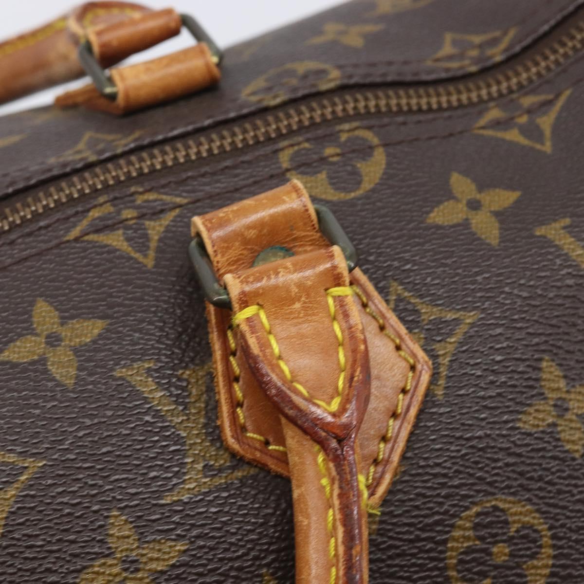 LOUIS VUITTON Monogram Speedy 35 Hand Bag M41524 LV Auth 205410