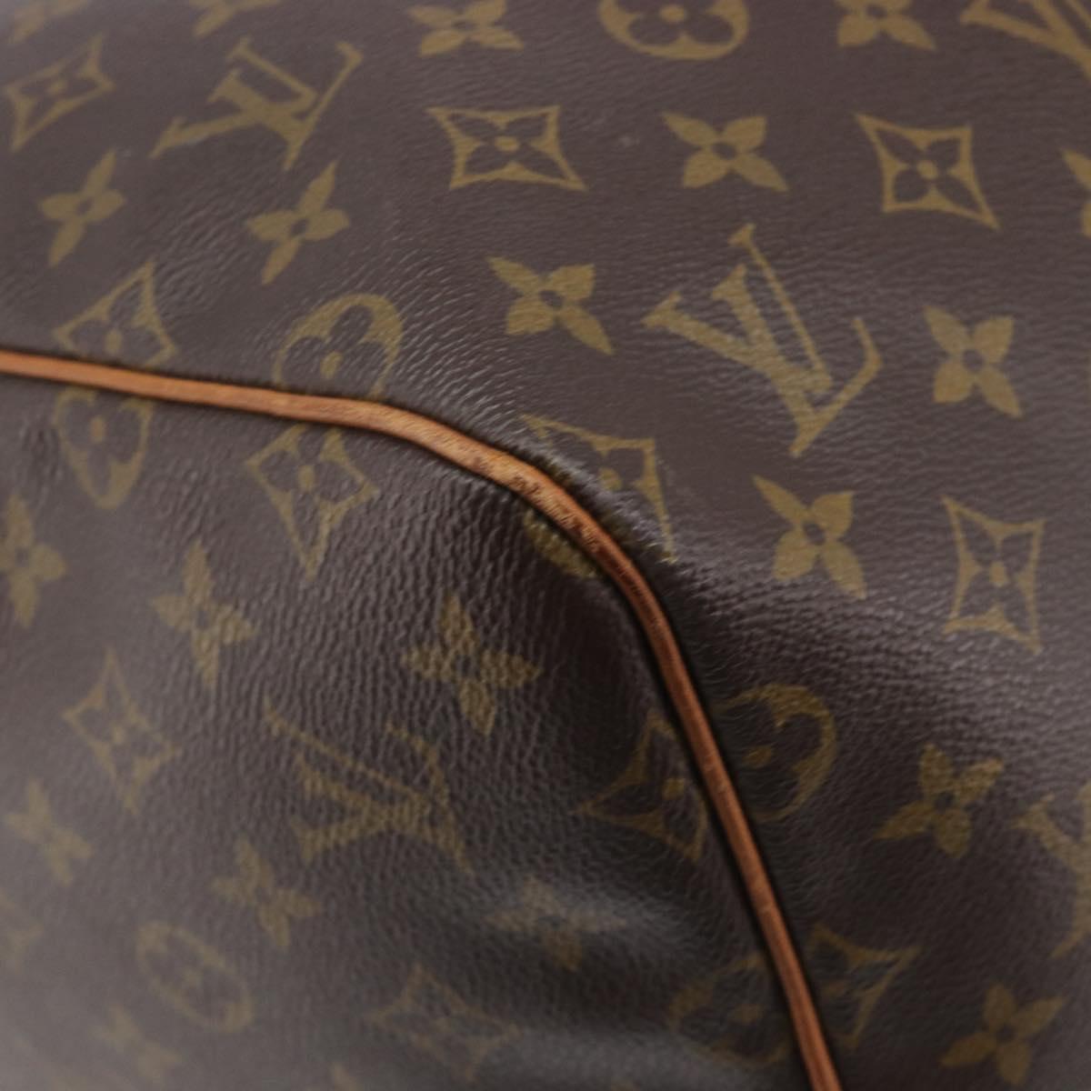 LOUIS VUITTON Monogram Keepall 55 Boston Bag M41424 LV Auth 205411V
