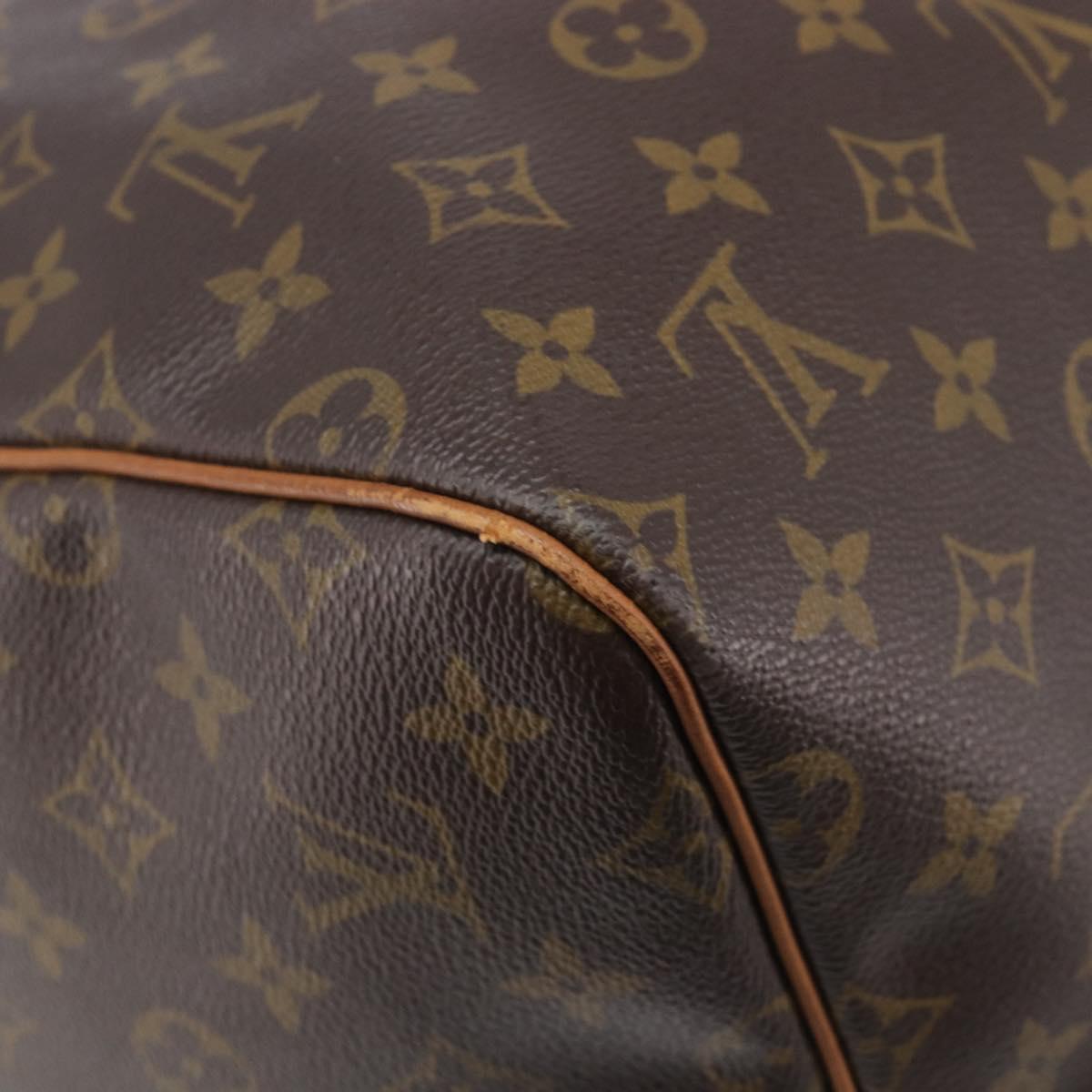 LOUIS VUITTON Monogram Keepall 55 Boston Bag M41424 LV Auth 205411V