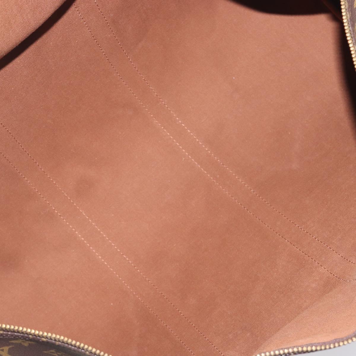 LOUIS VUITTON Monogram Keepall 55 Boston Bag M41424 LV Auth 205411V