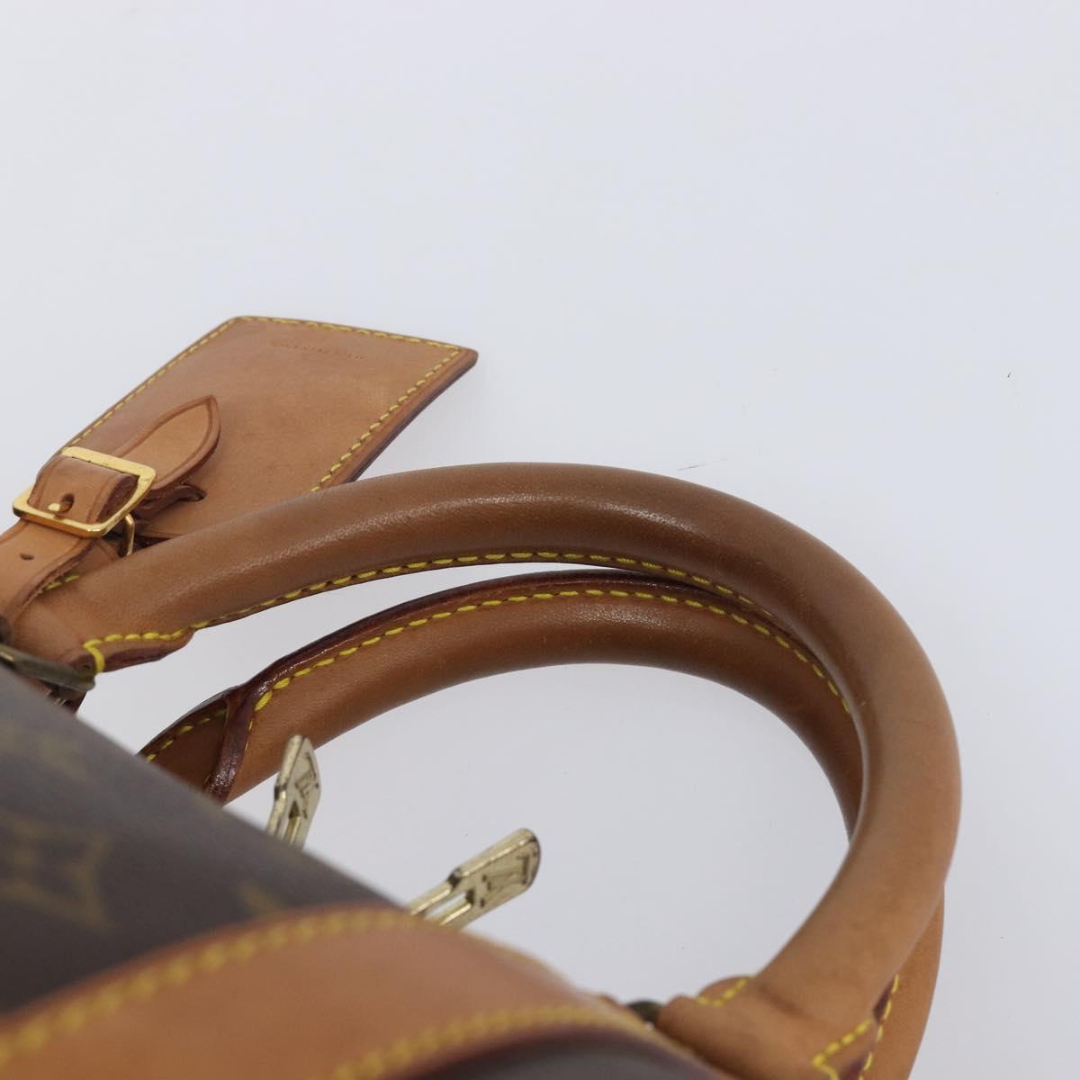 LOUIS VUITTON Monogram Keepall 55 Boston Bag M41424 LV Auth 205411V