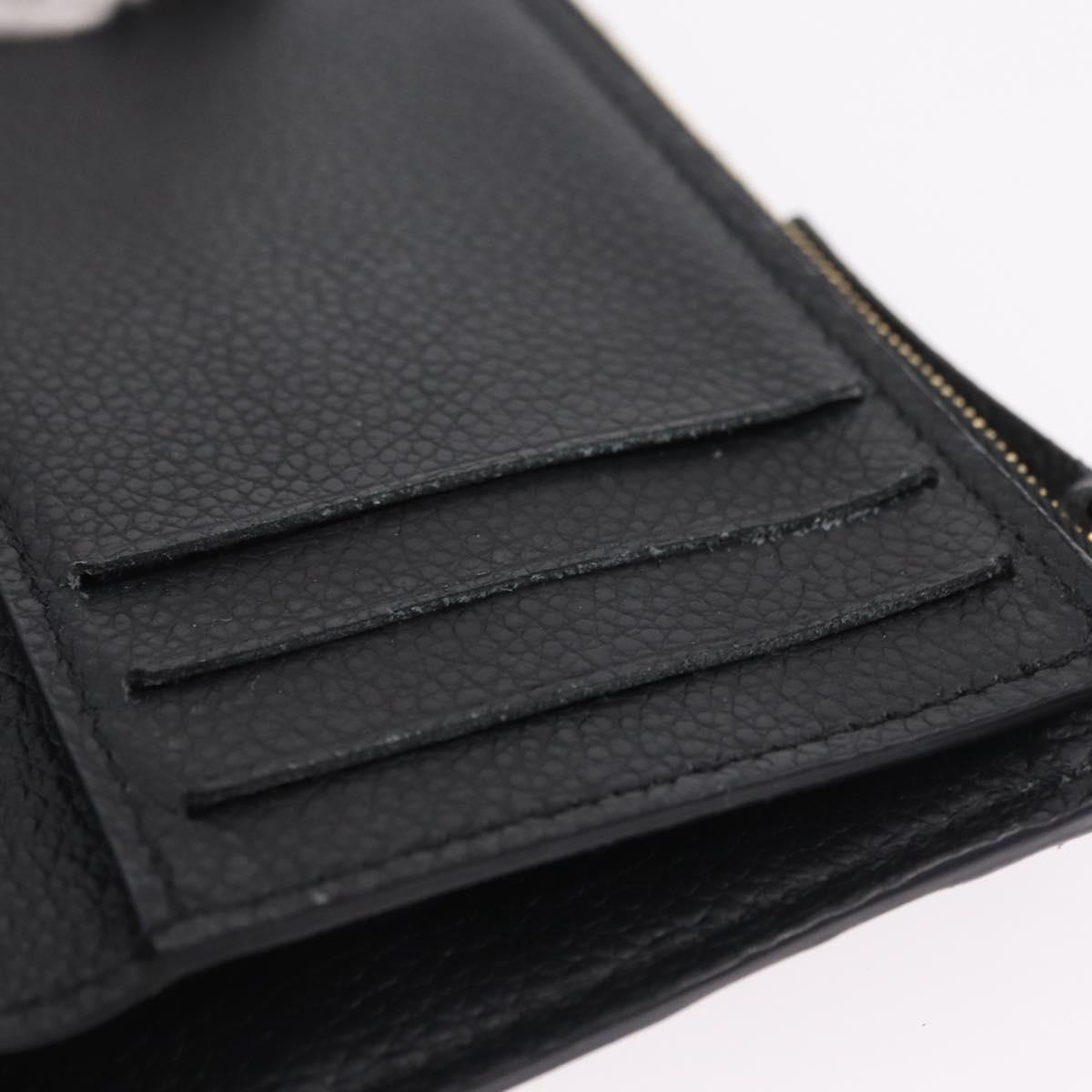 LOUIS VUITTON Empreinte Portefeuille Victorine Wallet M83590 LV Auth 205415M