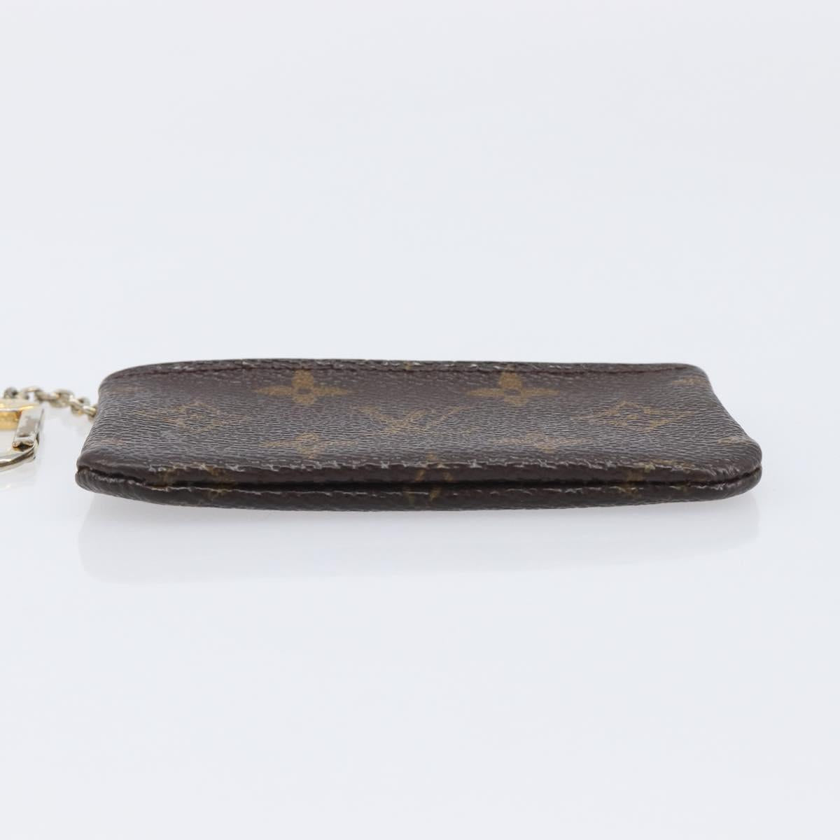 LOUIS VUITTON Monogram Pochette Cles Coin Purse M62650 LV Auth 205446