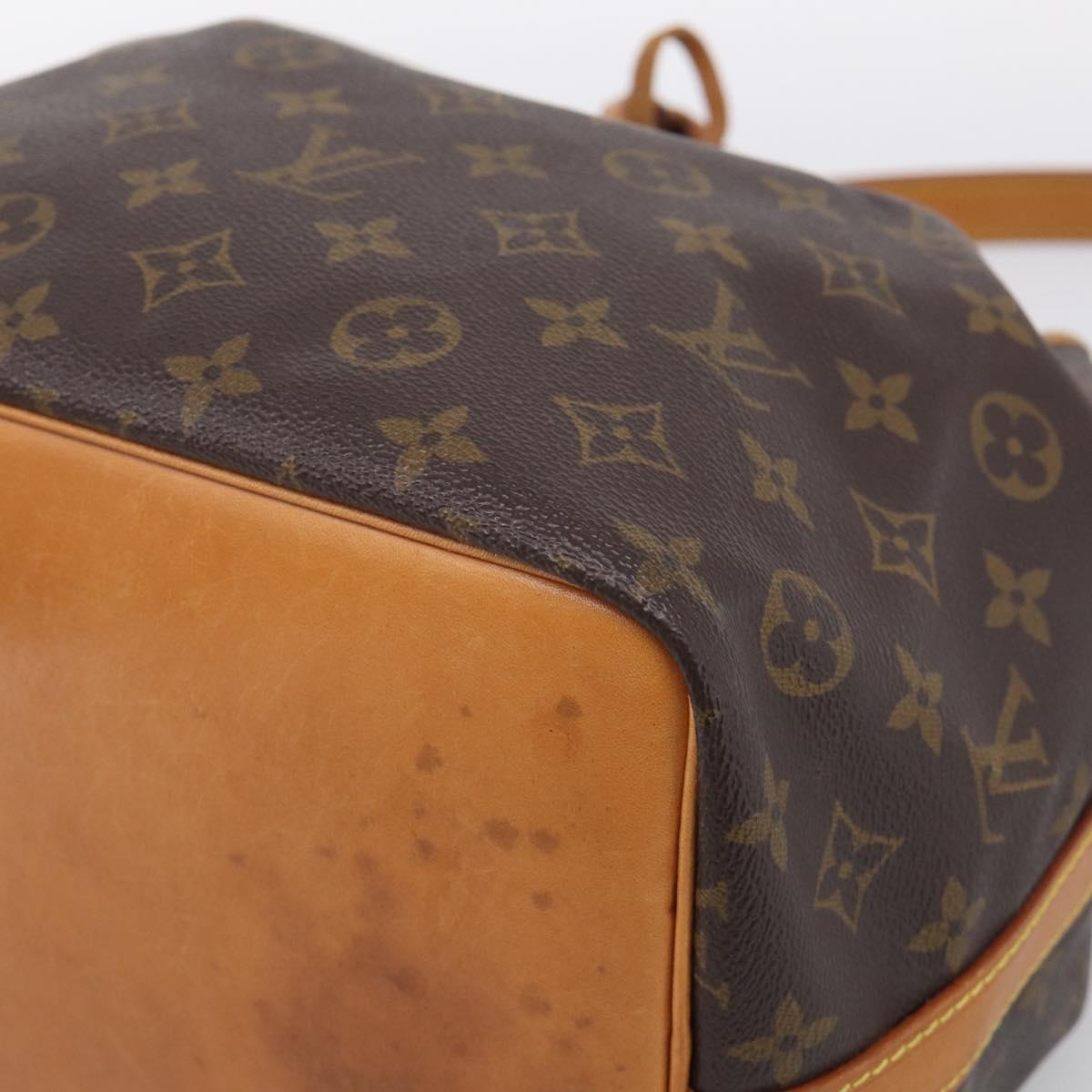 LOUIS VUITTON Monogram Petit Noe Shoulder Bag M42226 LV Auth 205455V