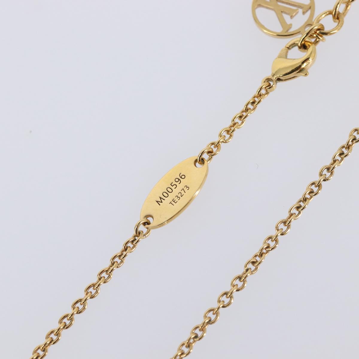 LOUIS VUITTON LV Iconic Necklace metal Silver M00596 LV Auth 205480M