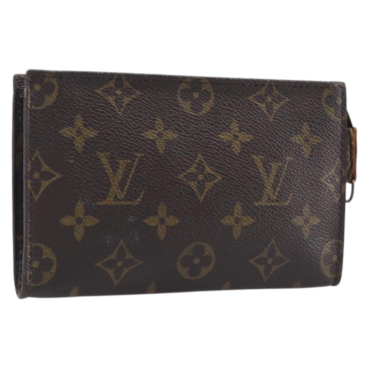 LOUIS VUITTON Monogram Bucket PM Pouch LV Auth 205516A
