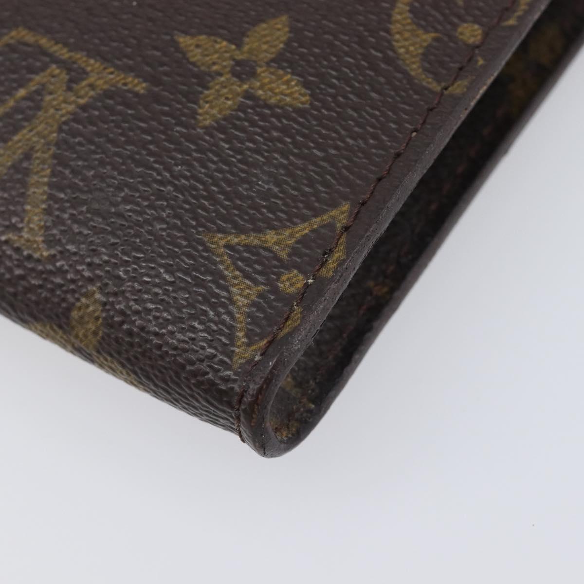LOUIS VUITTON Monogram Bucket PM Pouch LV Auth 205516A