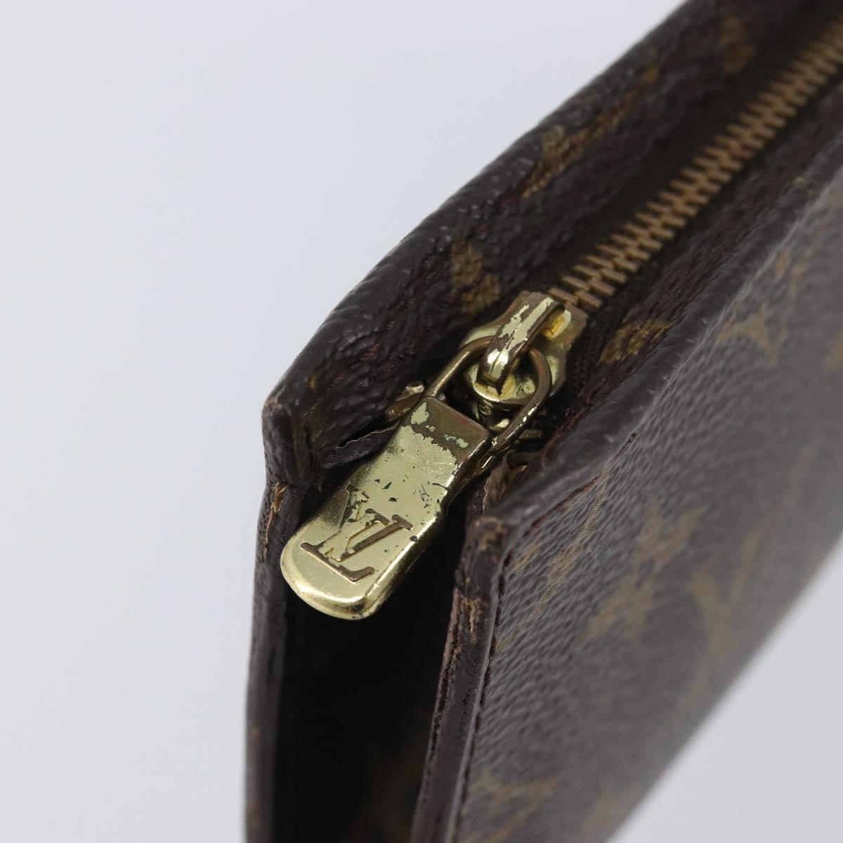 LOUIS VUITTON Monogram Bucket PM Pouch LV Auth 205516A