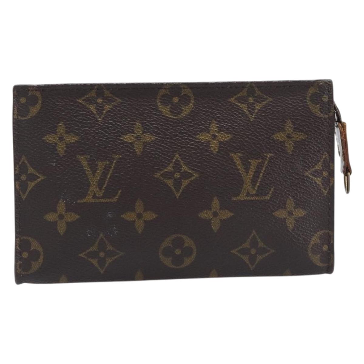 LOUIS VUITTON Monogram Bucket PM Pouch LV Auth 205516A