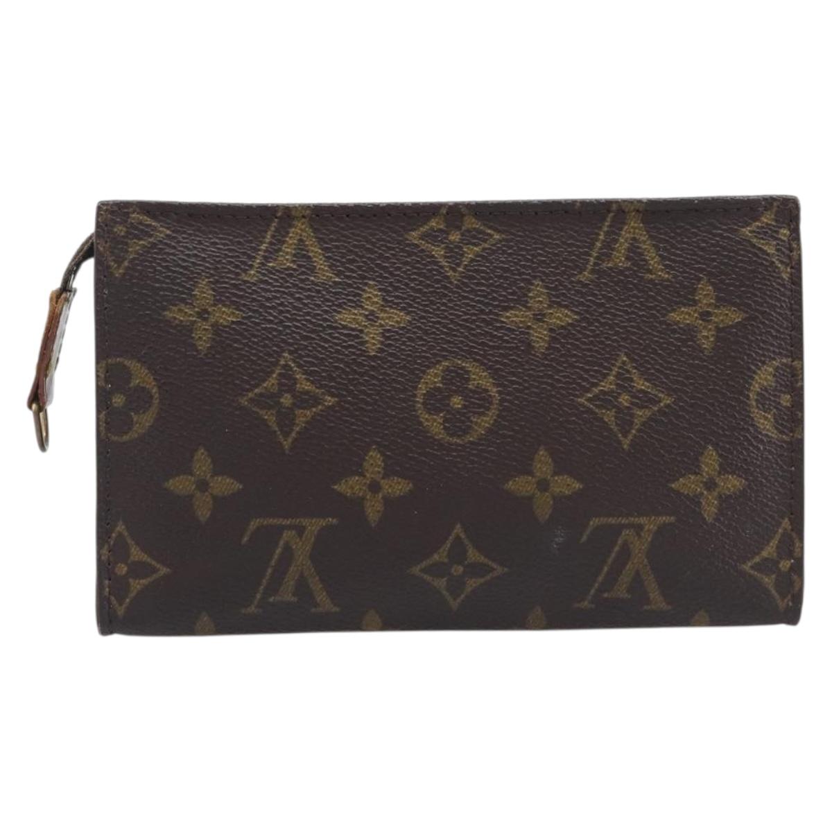 LOUIS VUITTON Monogram Bucket PM Pouch LV Auth 205516A