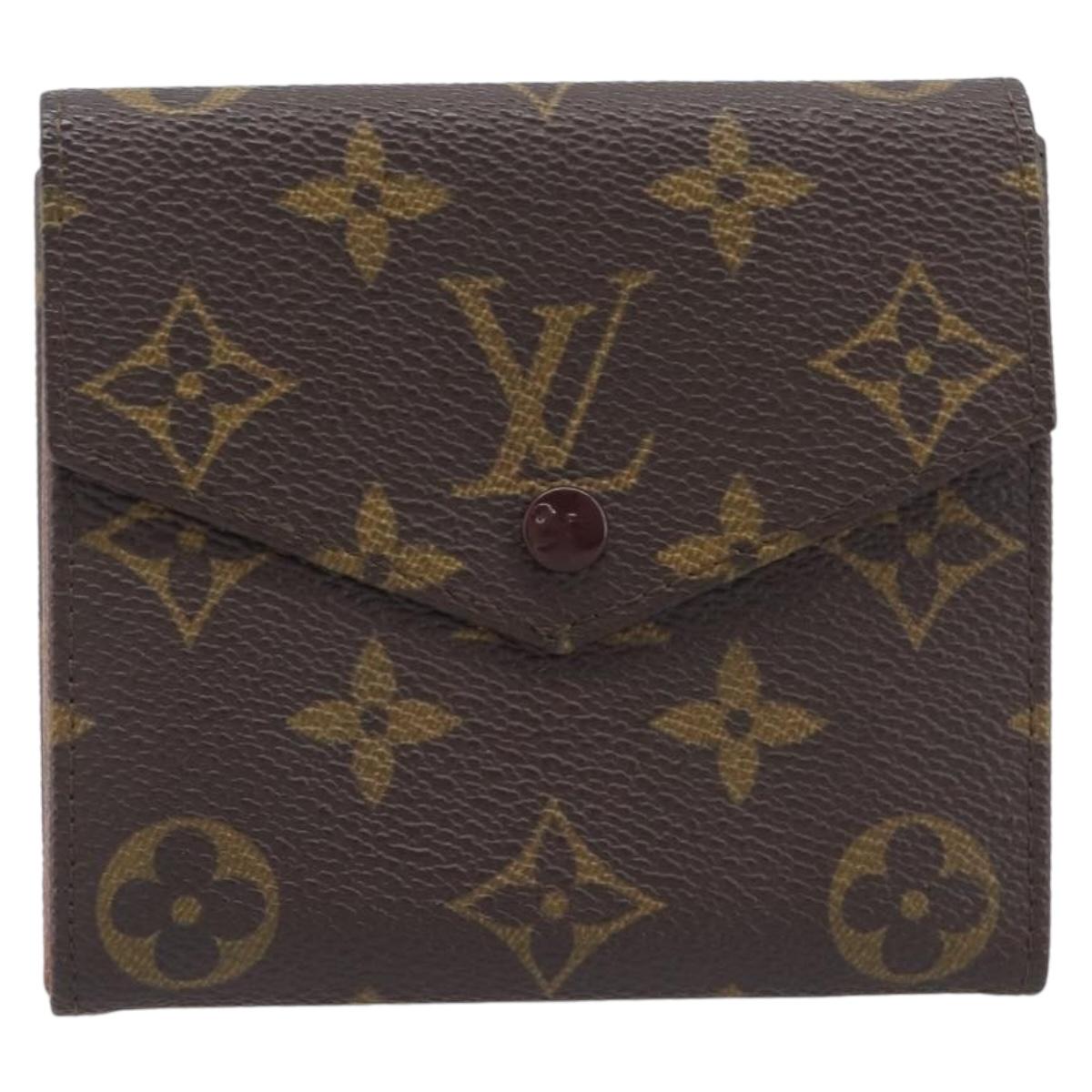 LOUIS VUITTON Porte Monnaie Bier Cartes Crdit Wallet M61660 LV Auth 205520A