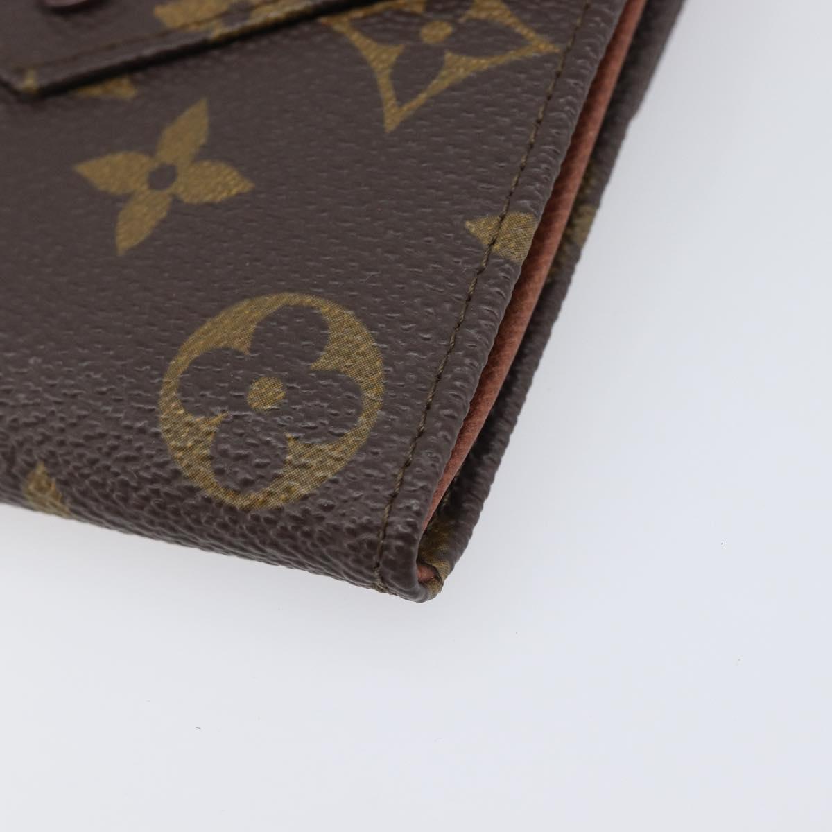 LOUIS VUITTON Porte Monnaie Bier Cartes Crdit Wallet M61660 LV Auth 205520A
