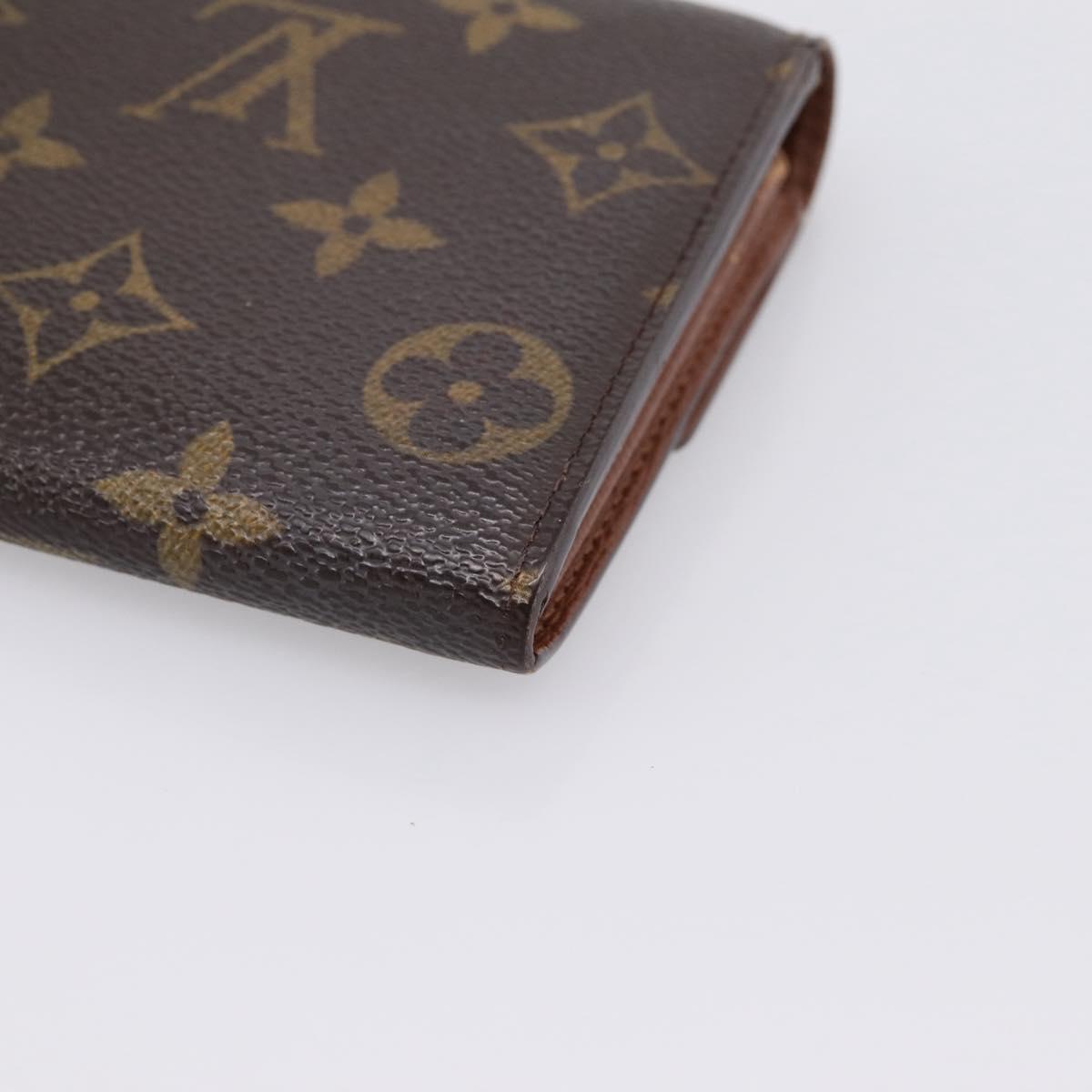 LOUIS VUITTON PochettePorte Monnaie Credit Wallet M61726 LV Auth 205523A
