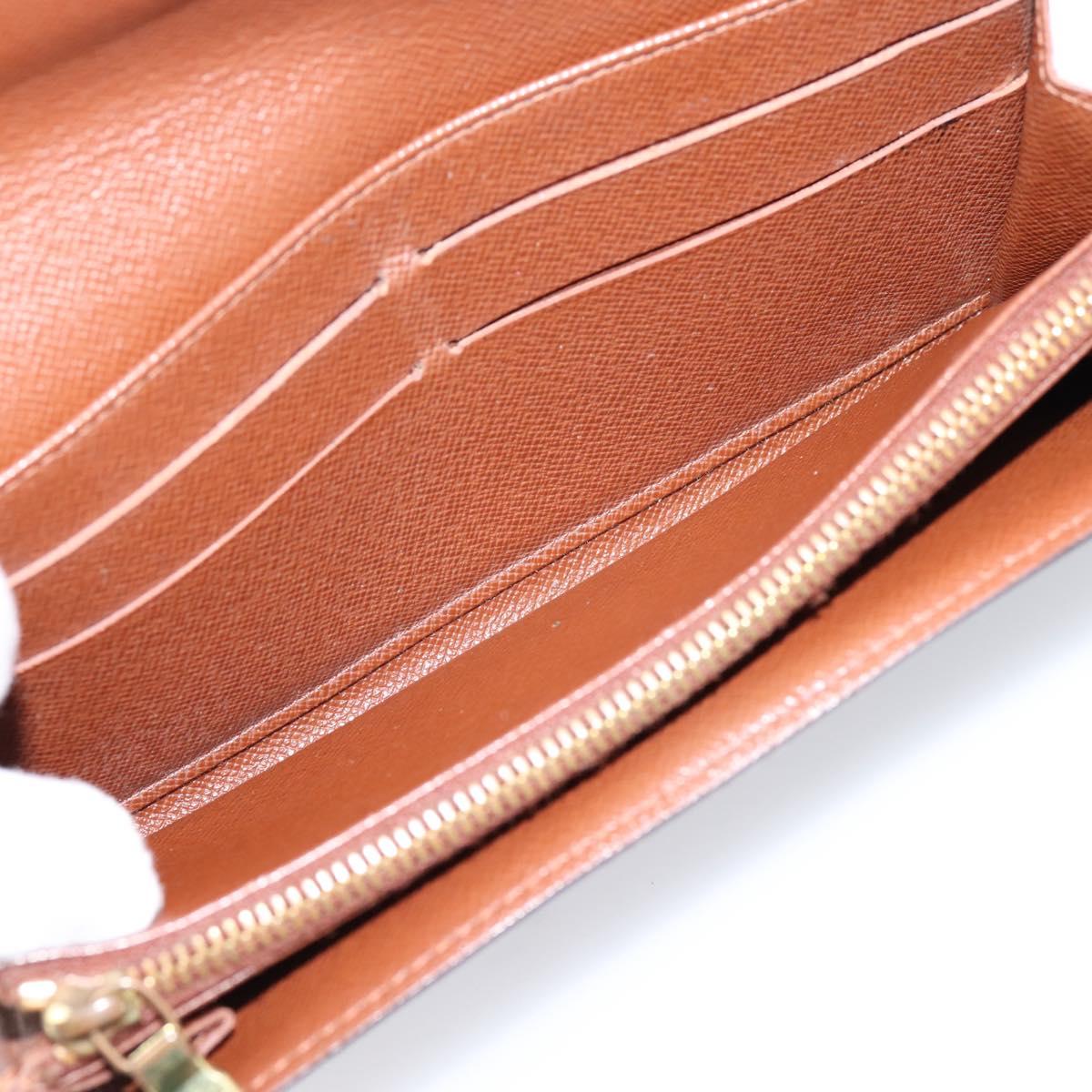 LOUIS VUITTON PochettePorte Monnaie Credit Wallet M61726 LV Auth 205523A