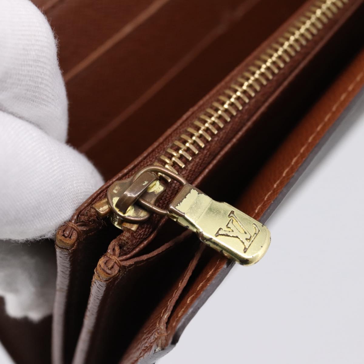 LOUIS VUITTON PochettePorte Monnaie Credit Wallet M61726 LV Auth 205523A