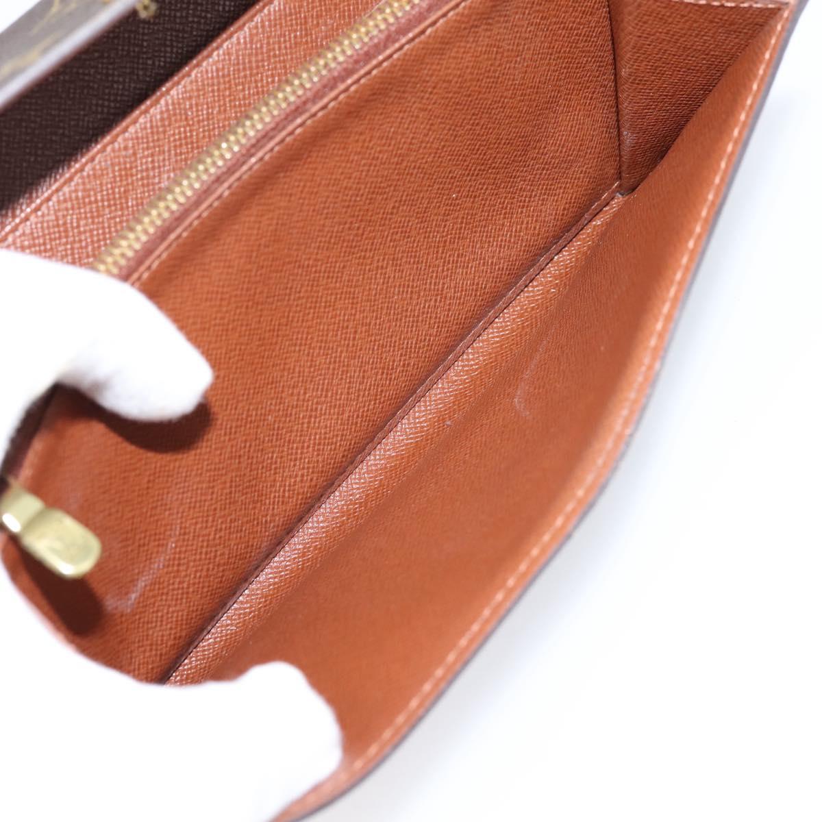 LOUIS VUITTON PochettePorte Monnaie Credit Wallet M61726 LV Auth 205523A