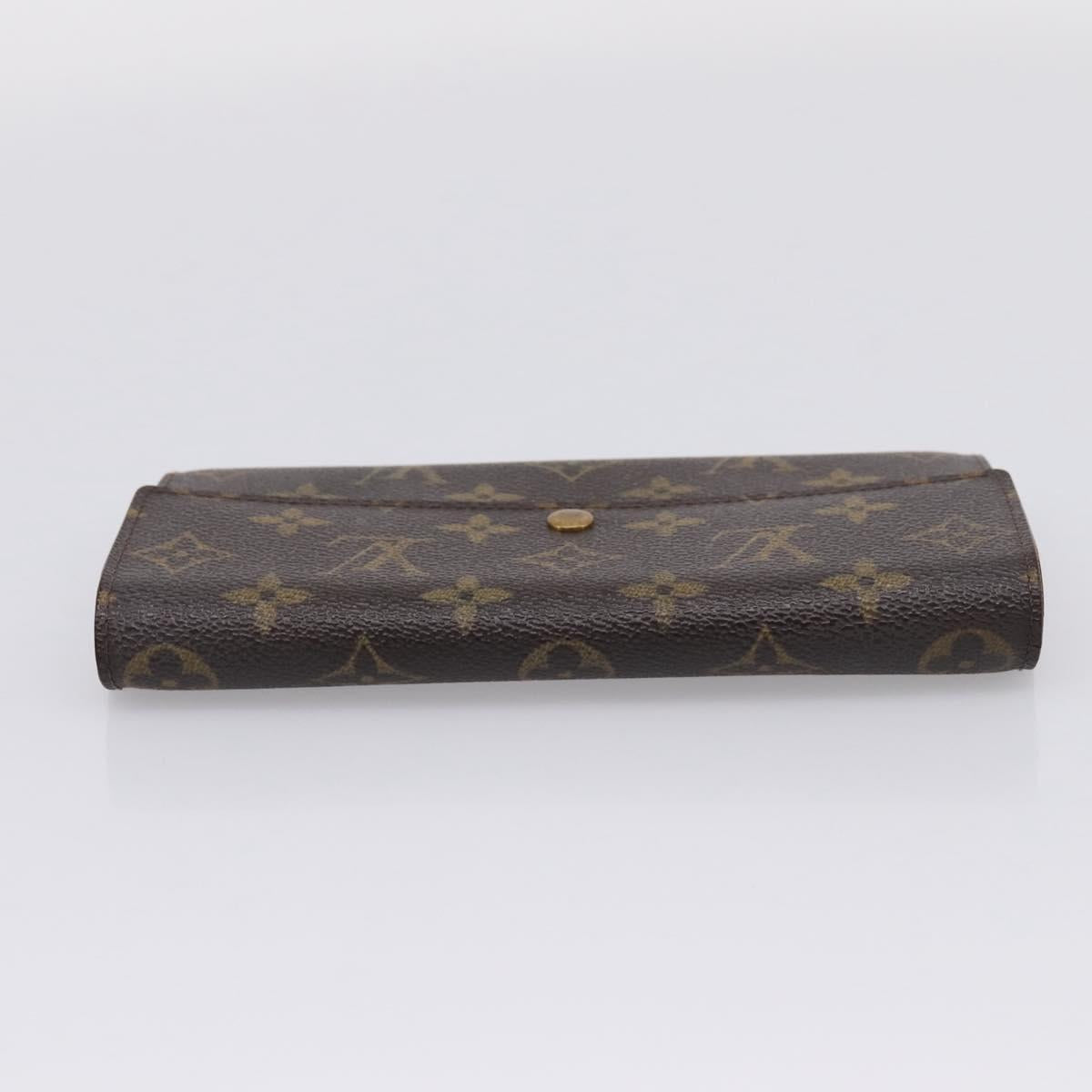 LOUIS VUITTON PochettePorte Monnaie Credit Wallet M61726 LV Auth 205523A