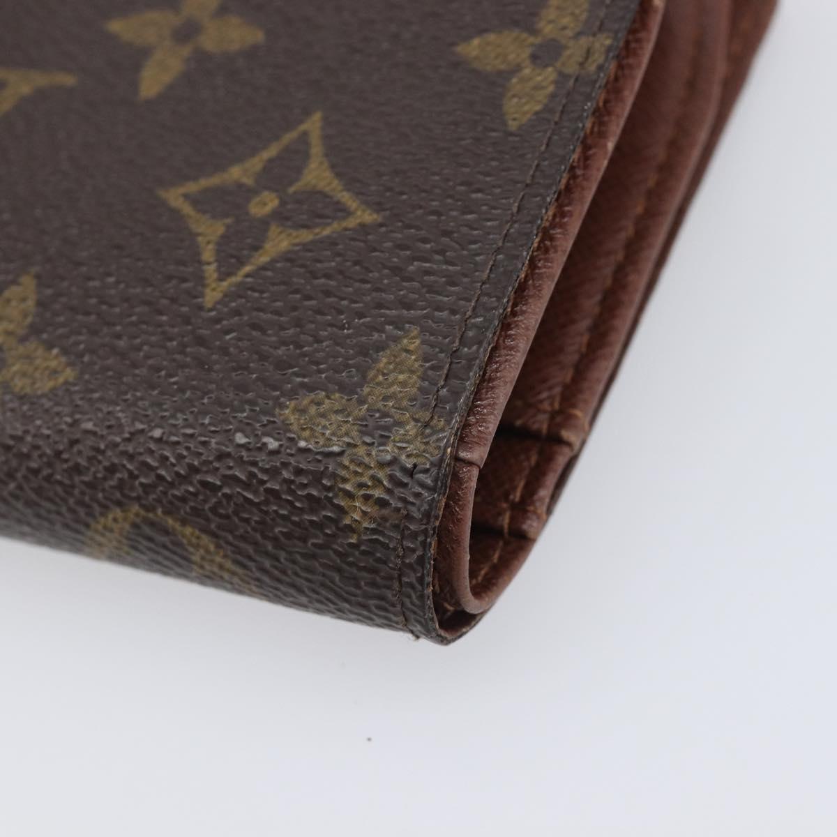 LOUIS VUITTON Porte Monnaie Billets Viennois Wallet M61663 LV Auth 205525A