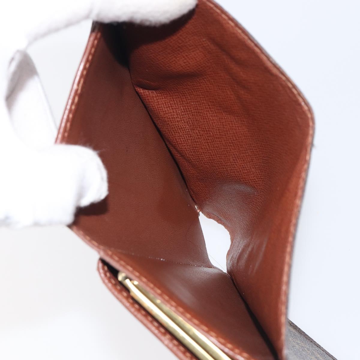LOUIS VUITTON Porte Monnaie Billets Viennois Wallet M61663 LV Auth 205525A
