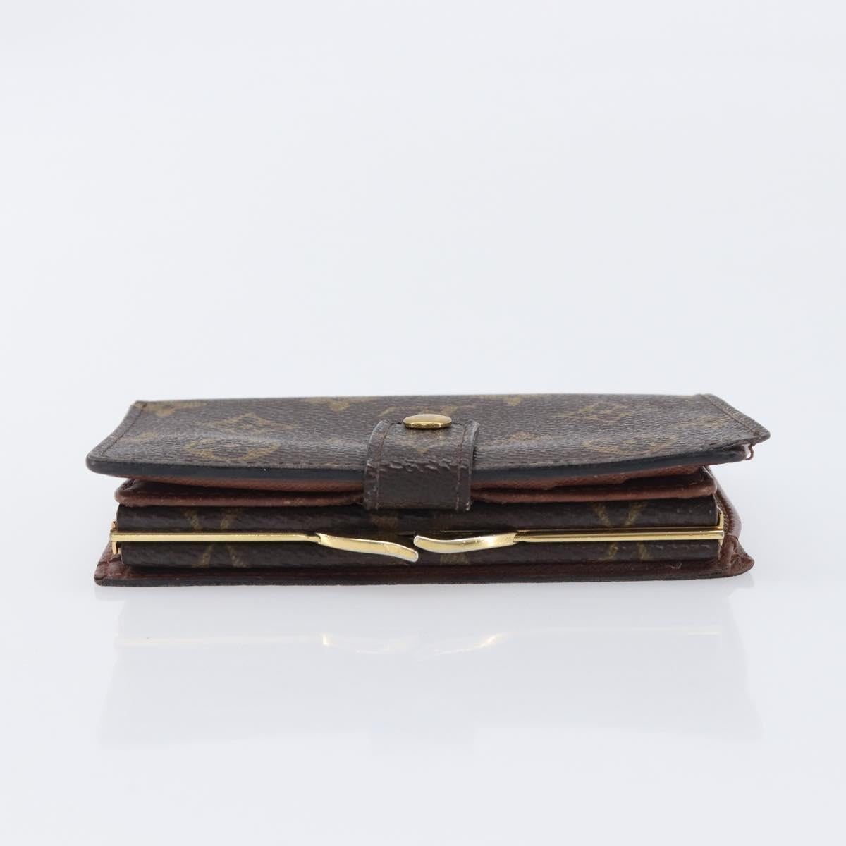 LOUIS VUITTON Porte Monnaie Billets Viennois Wallet M61663 LV Auth 205525A