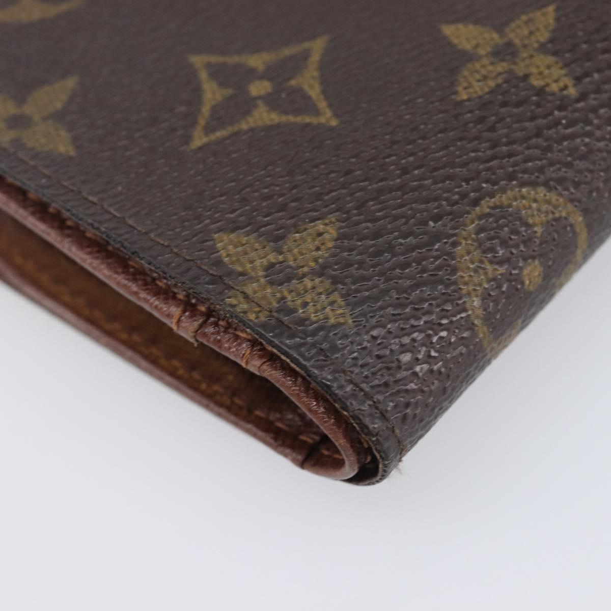 LOUIS VUITTON Porte Monnaie Billets Viennois Wallet M61663 LV Auth 205525A