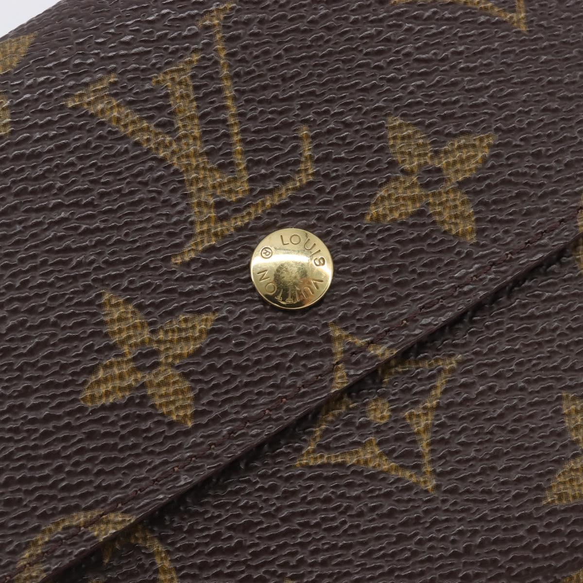 LOUIS VUITTON Porte Monnaie Bier Cartes Crdit Wallet M61652 LV Auth 205528A
