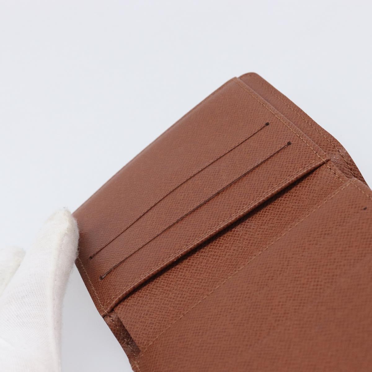 LOUIS VUITTON Porte Monnaie Bier Cartes Crdit Wallet M61652 LV Auth 205528A