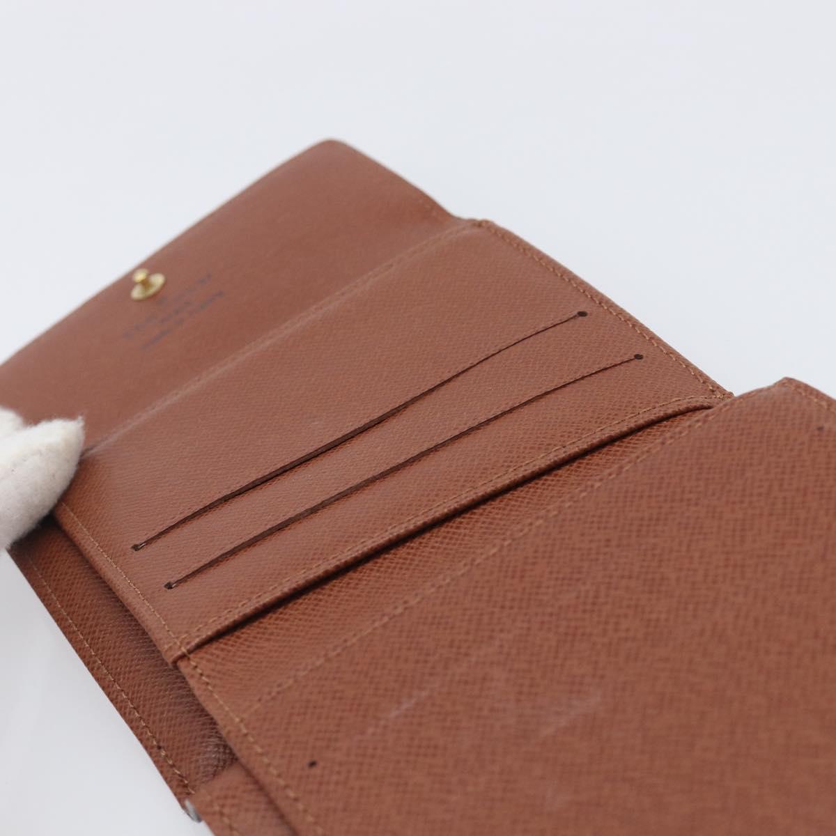 LOUIS VUITTON Porte Monnaie Bier Cartes Crdit Wallet M61652 LV Auth 205528A