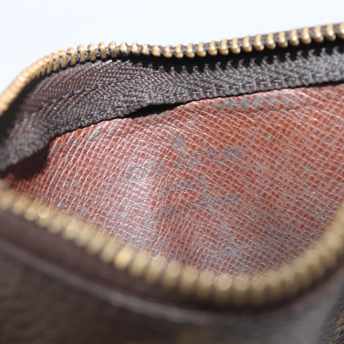 LOUIS VUITTON Monogram Pochette Cles Coin Purse M60033 LV Auth 205530