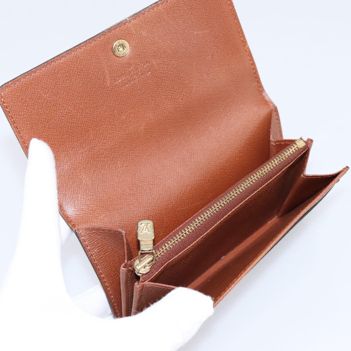 LOUIS VUITTON Porte Monnaie Billets Tresor Wallet M61730 LV Auth 205533V