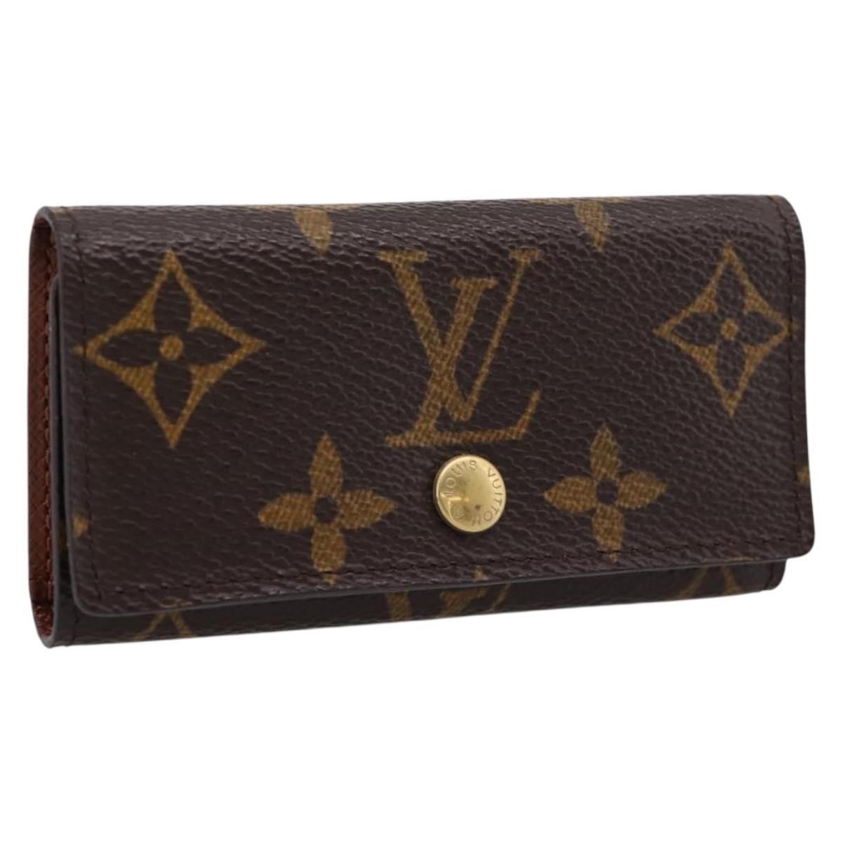 LOUIS VUITTON Monogram Multicles 4 Key Case Monogram M62631 LV Auth 205548V