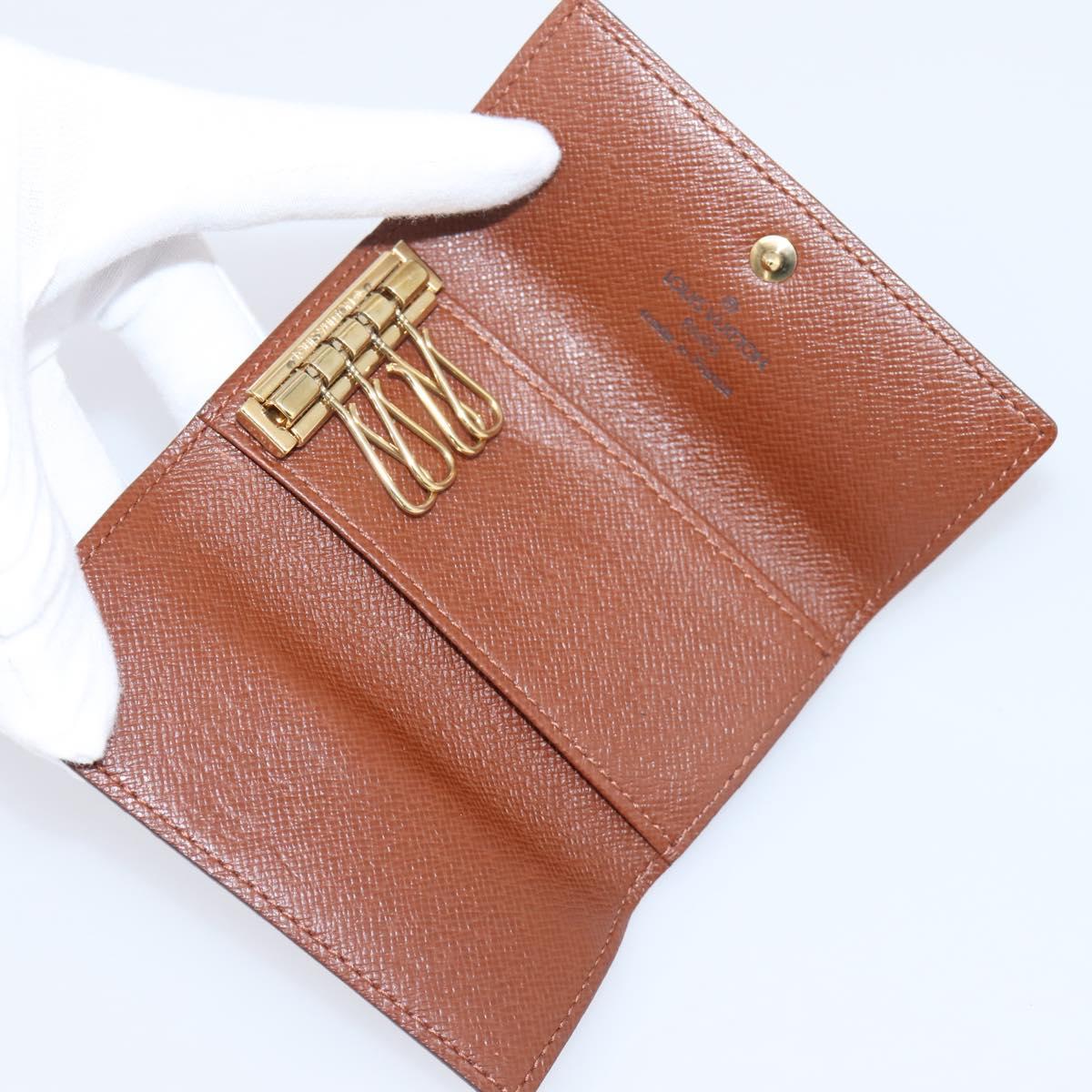 LOUIS VUITTON Monogram Multicles 4 Key Case Monogram M62631 LV Auth 205548V