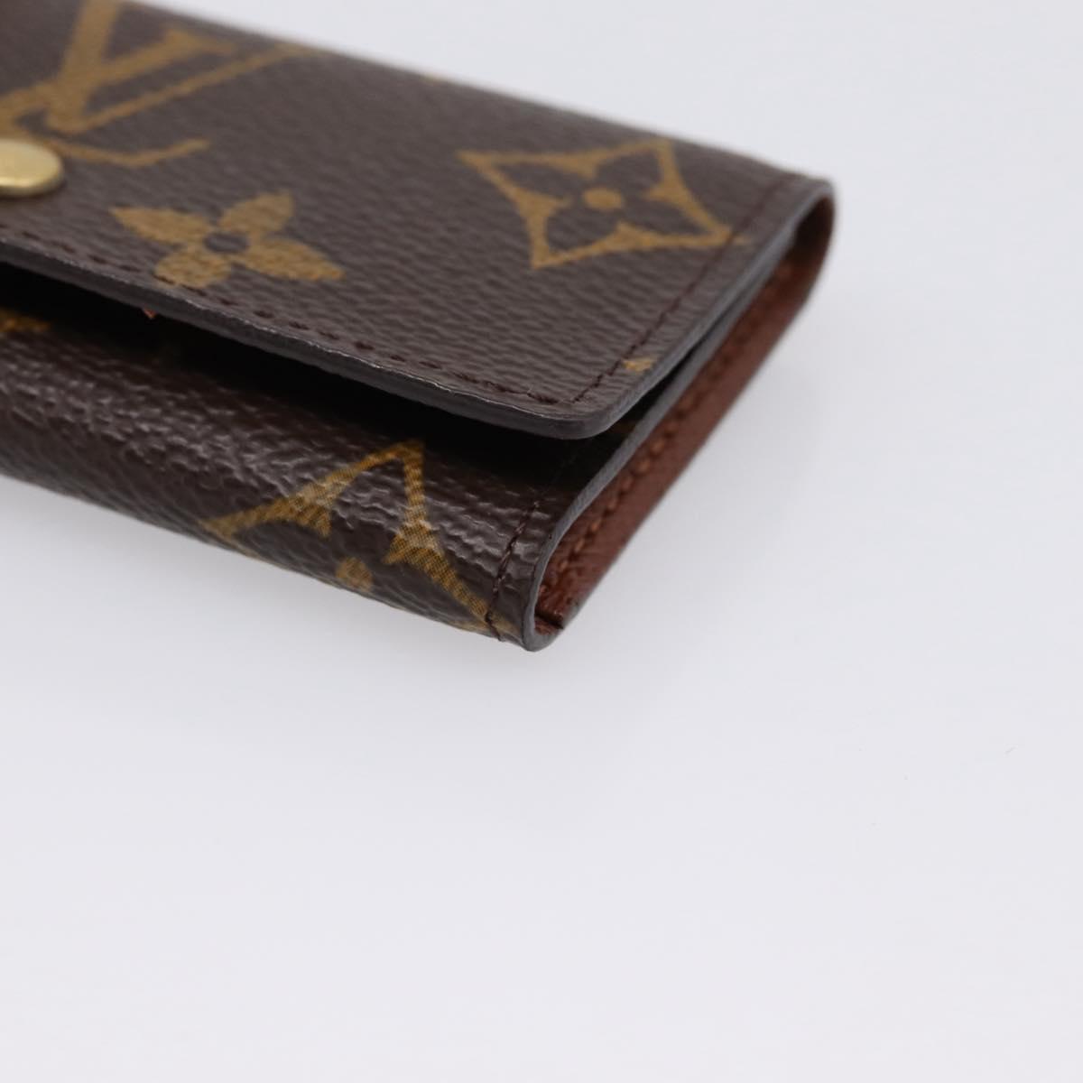 LOUIS VUITTON Monogram Multicles 4 Key Case Monogram M62631 LV Auth 205548V