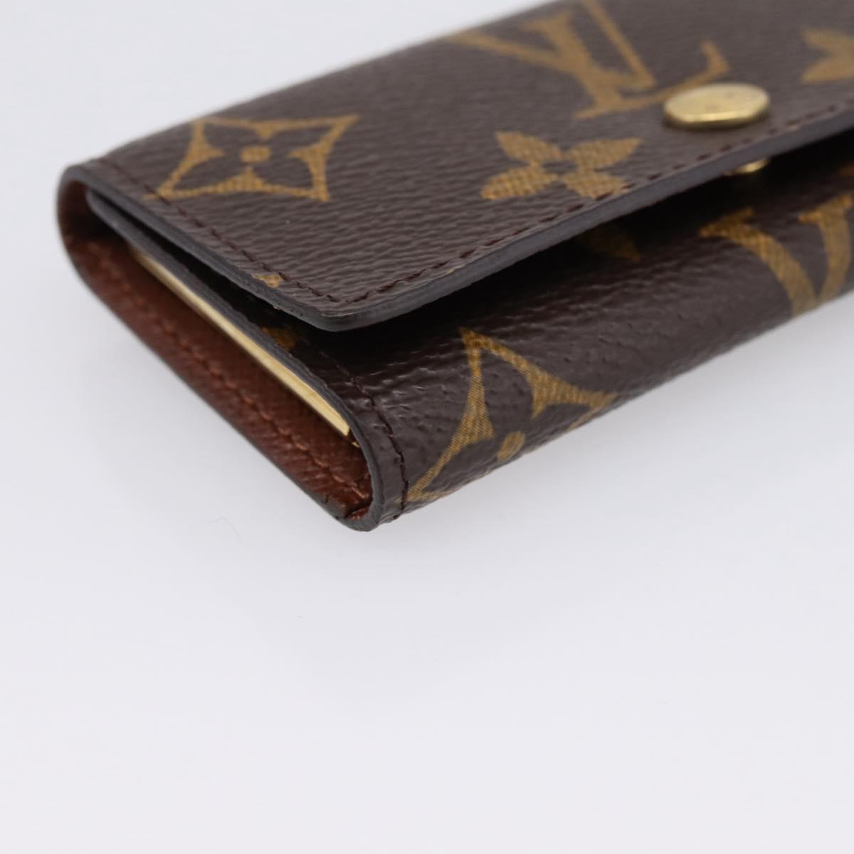 LOUIS VUITTON Monogram Multicles 4 Key Case Monogram M62631 LV Auth 205548V