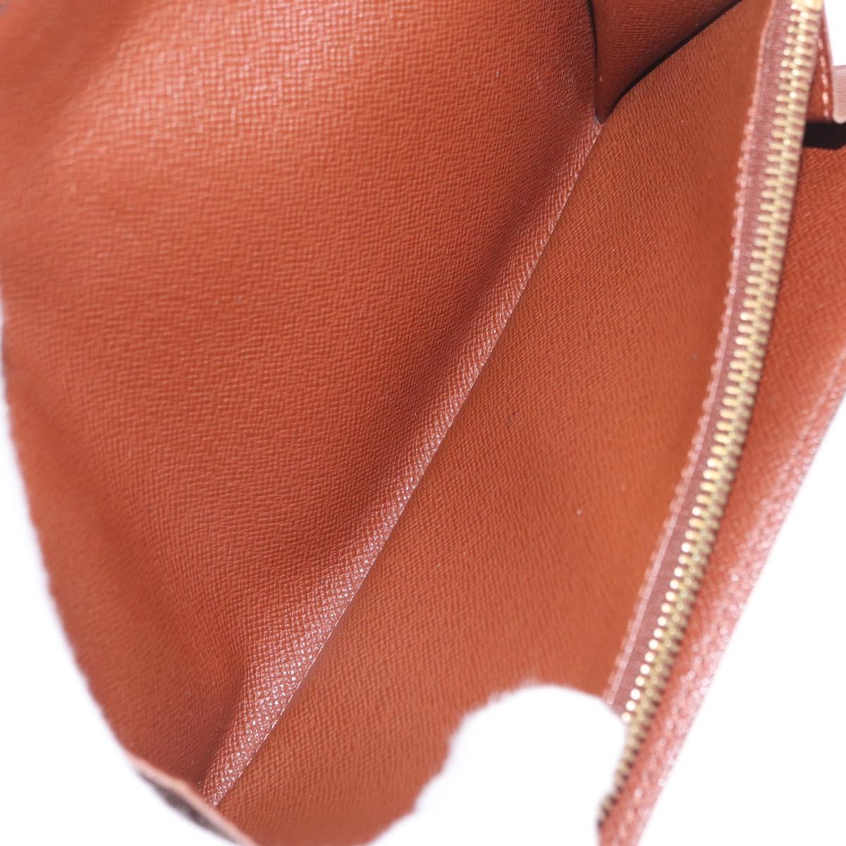 LOUIS VUITTON Monogram Portefeuille Sarah Long Wallet M61734 LV Auth 205741A