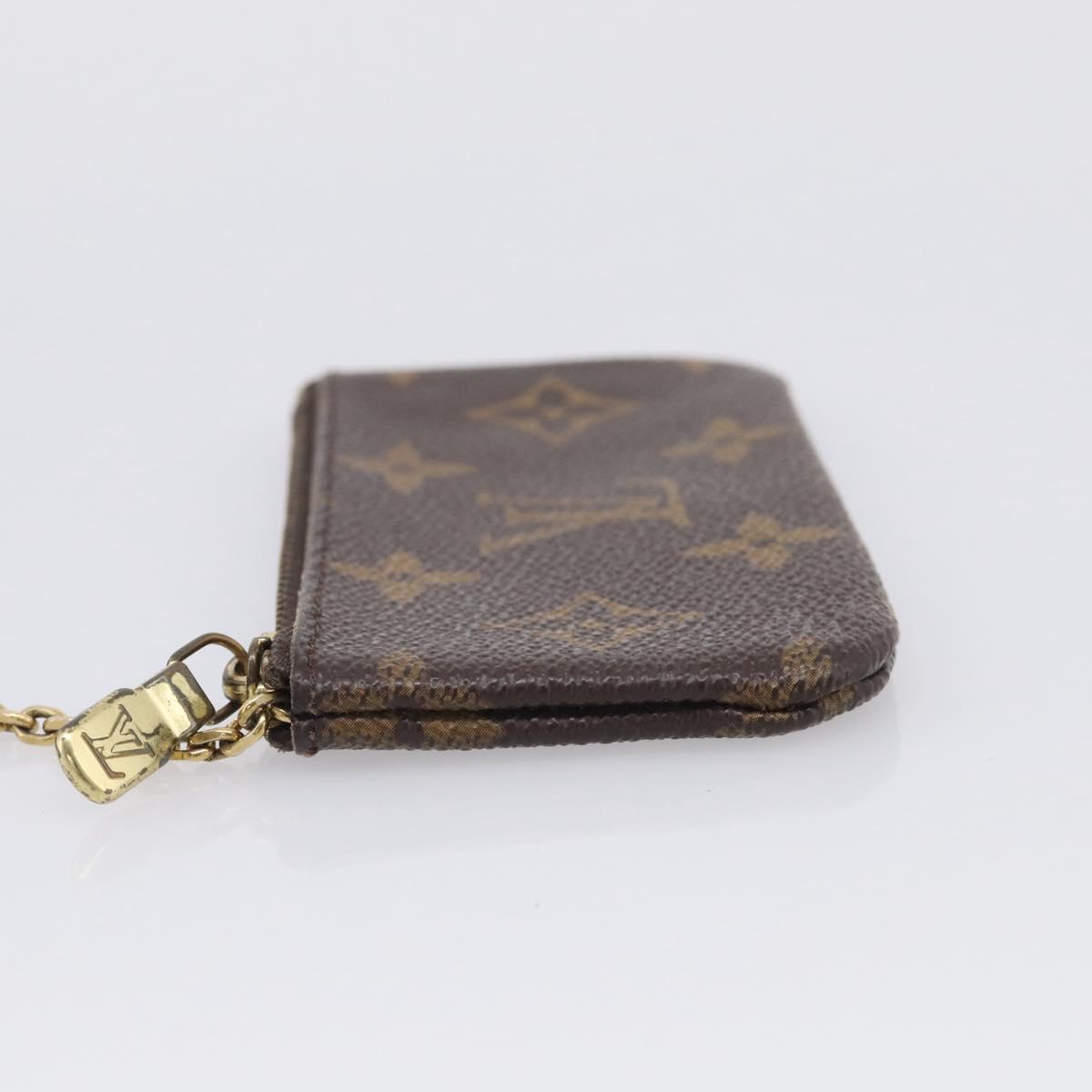 LOUIS VUITTON Monogram Pochette Cles Coin Purse M62650 LV Auth 205743A