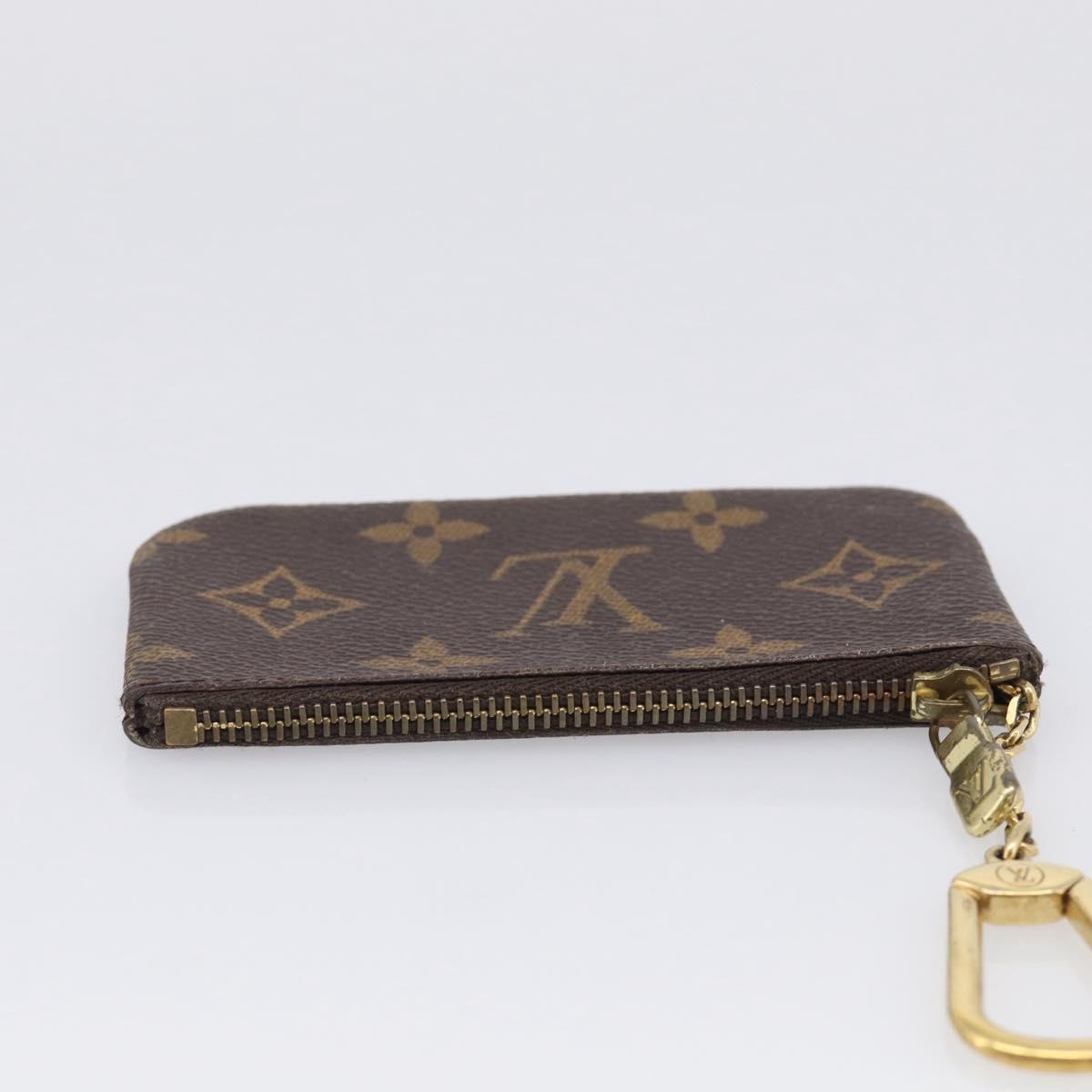 LOUIS VUITTON Monogram Pochette Cles Coin Purse M62650 LV Auth 205743A